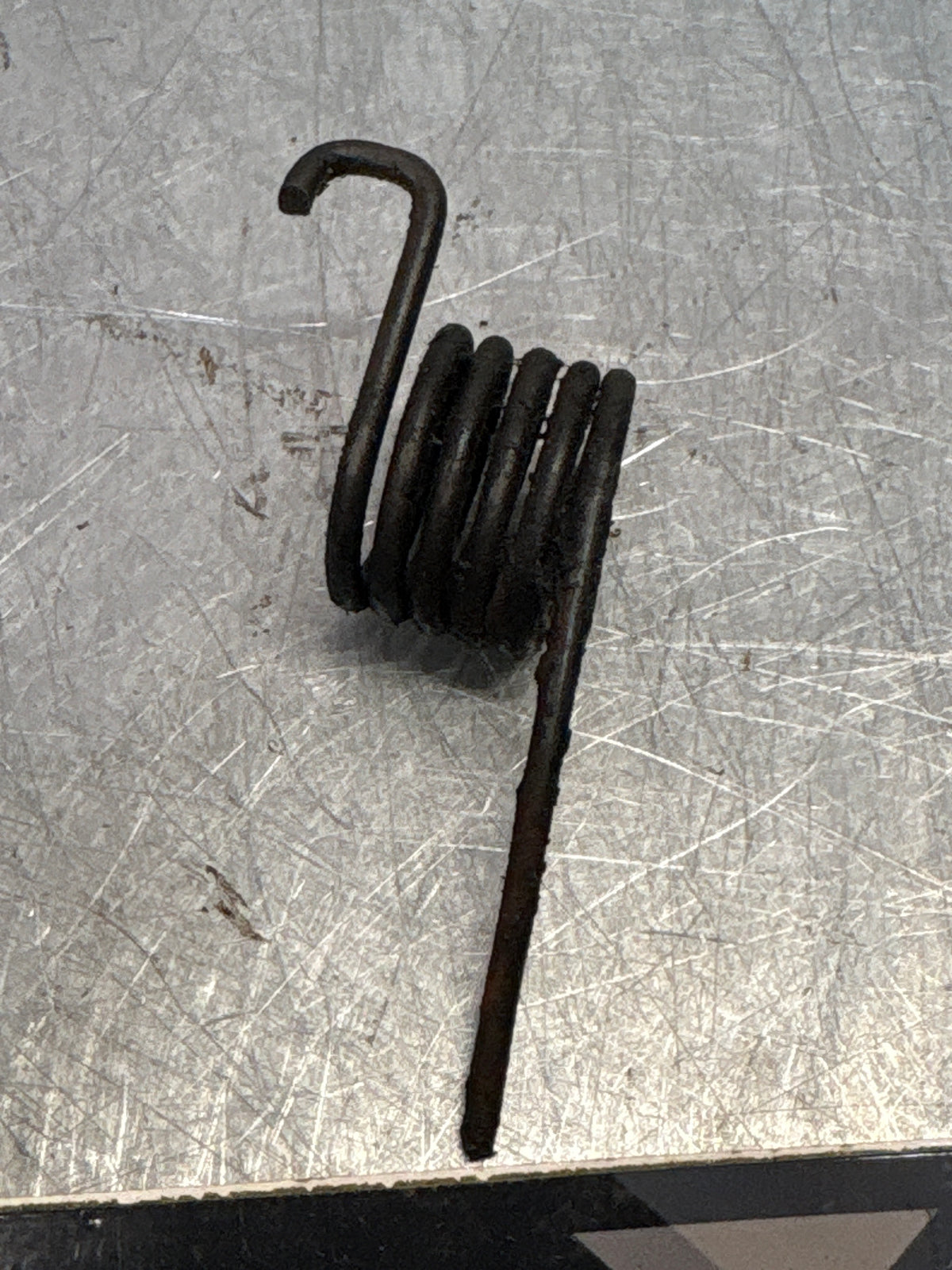 Porsche 924 clutch control shaft torsion spring, used 088141723