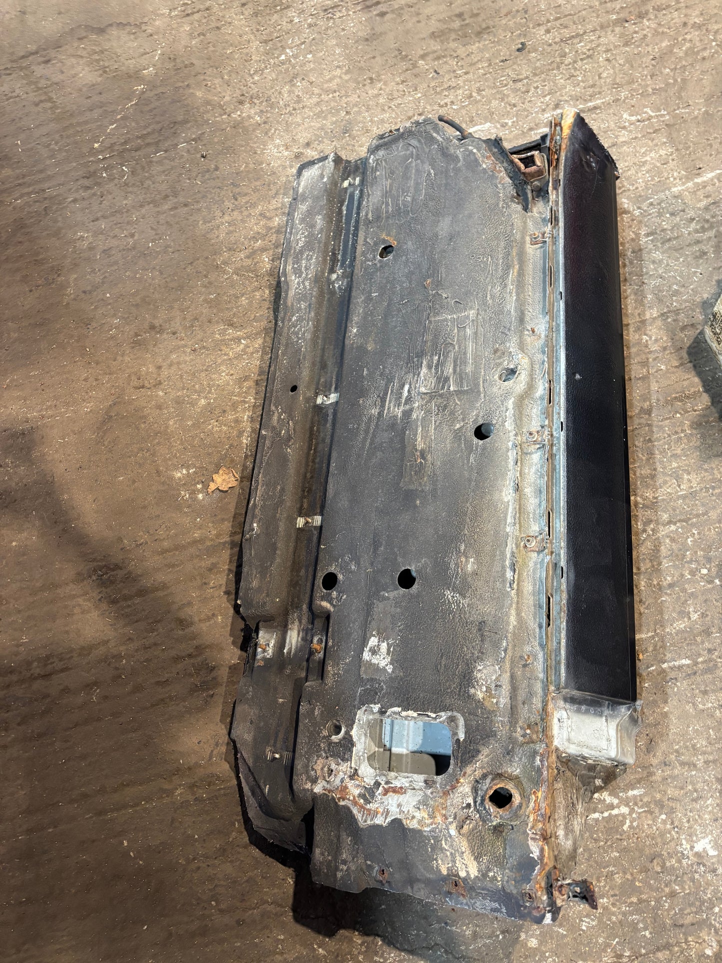 Porsche 944 S2 convertible cabrio floor pan with sill right O/S 94150196110 477809433 94450361200 spares or repair