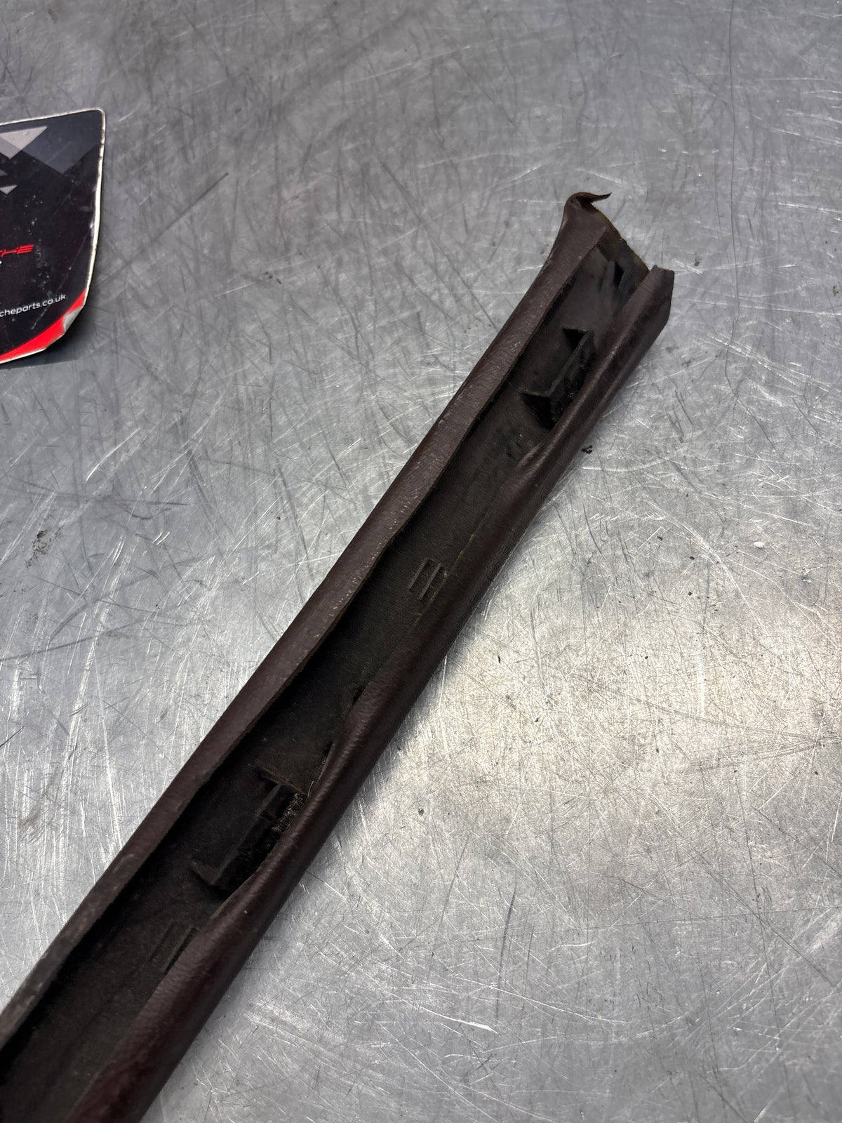 Porsche 928 tailgate trim, right, off side, brown, 92855503802, used