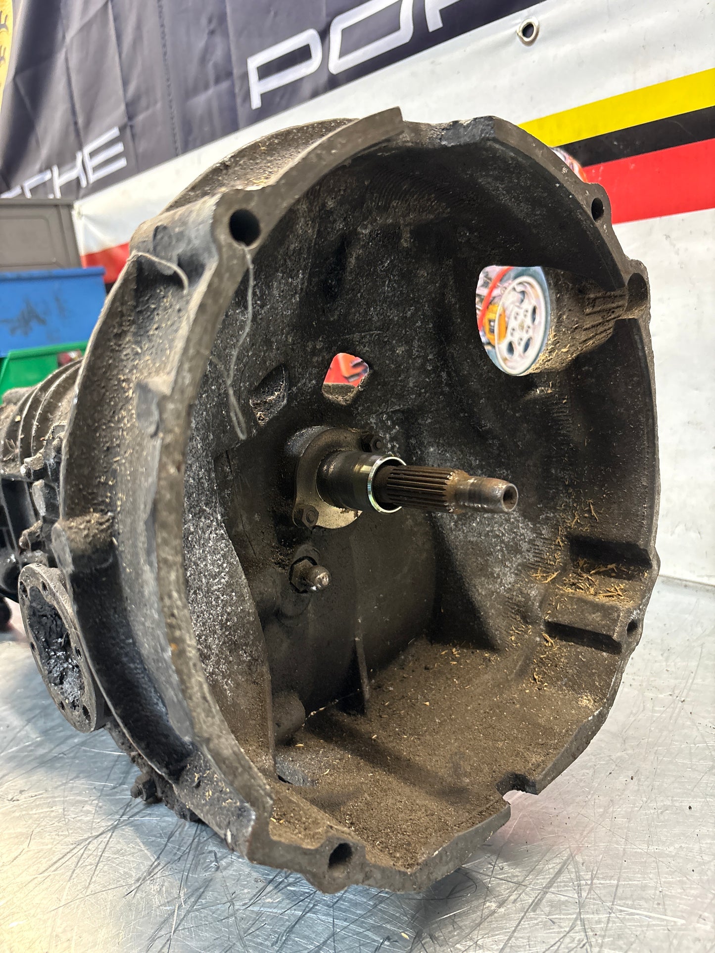 Porsche 914 transmission, used, for spares or repair unknown condition HA0053330