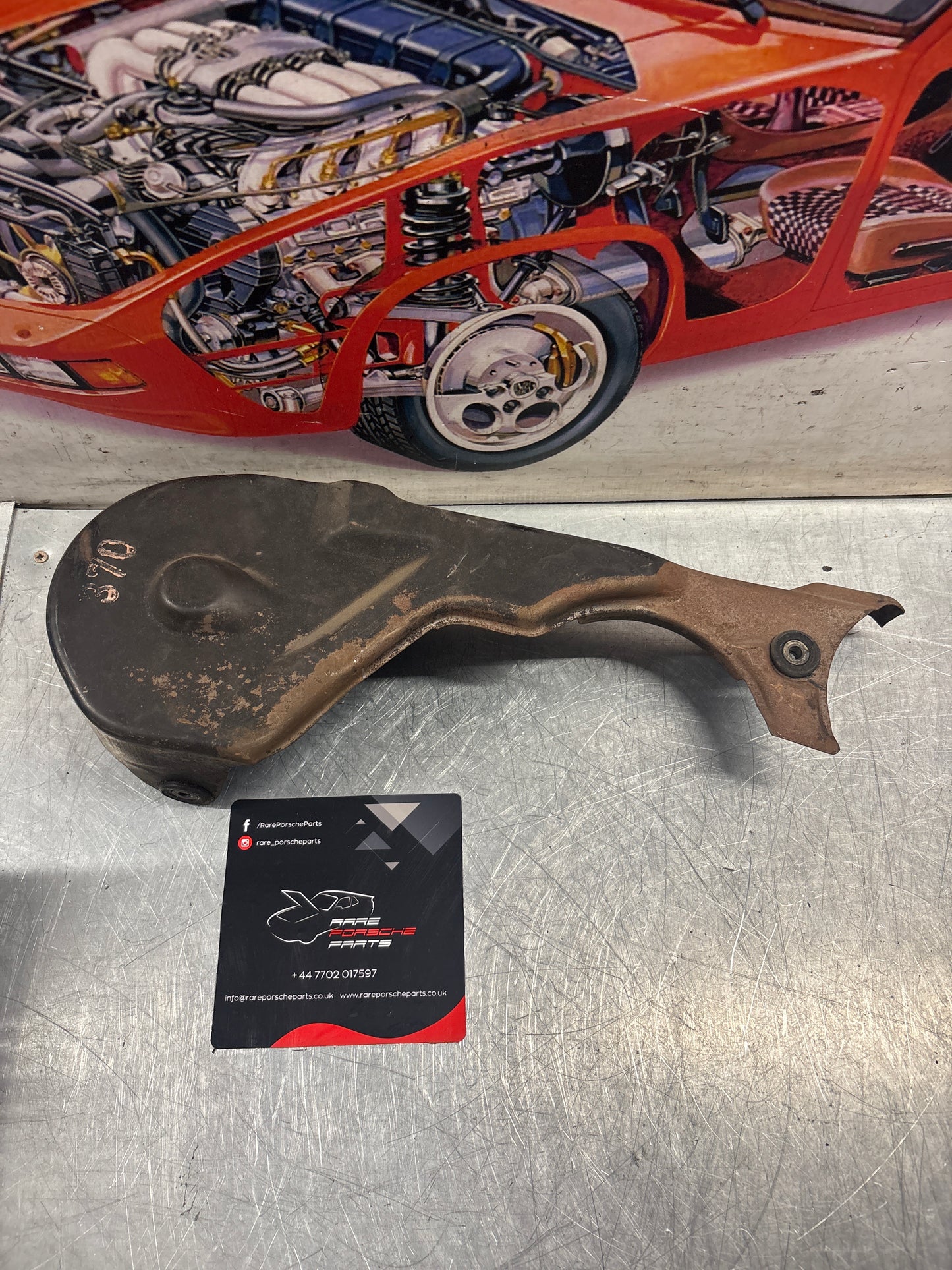 Porsche 924 N/A timing cambelt cover 048109123 used