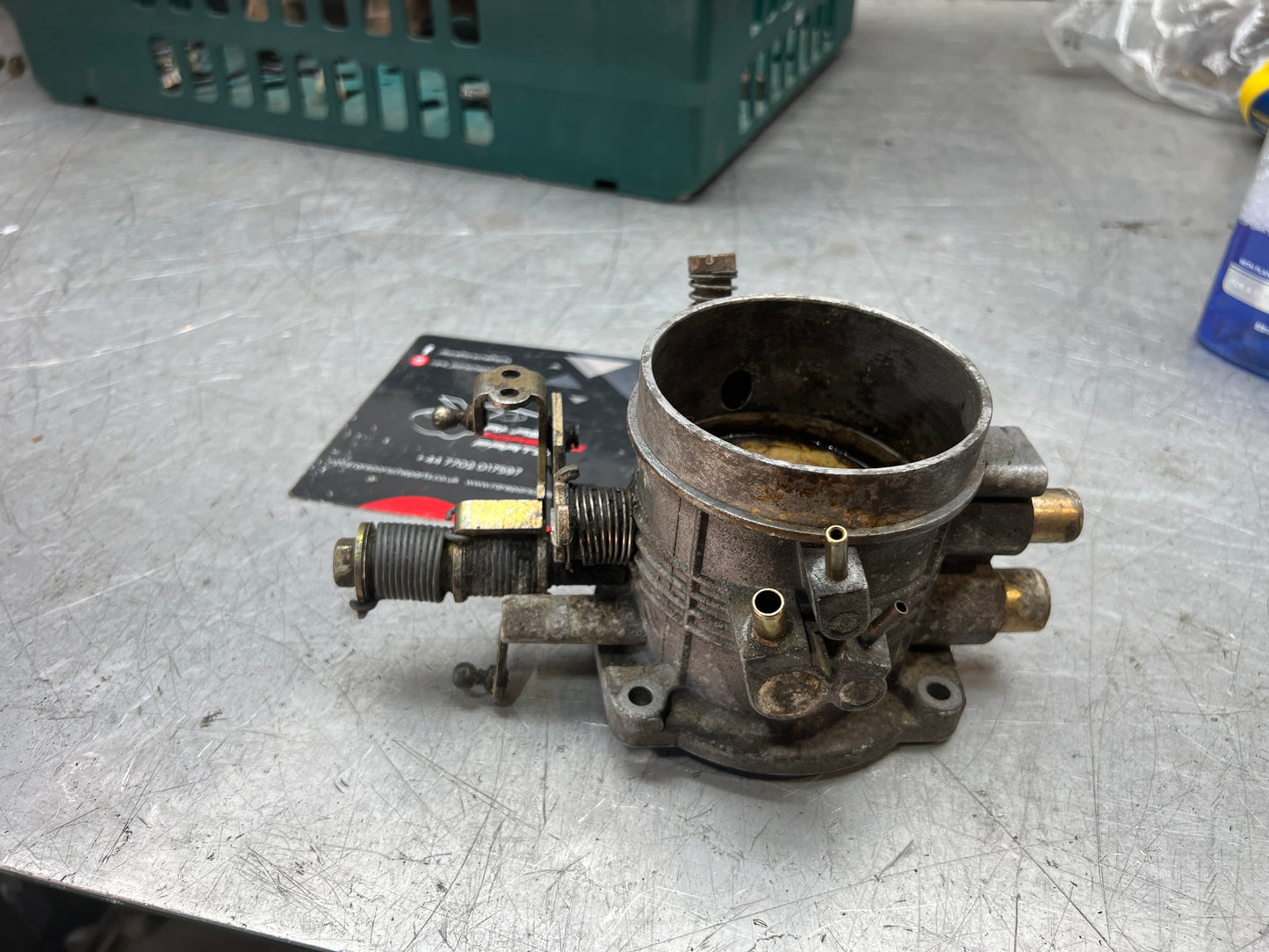 Porsche 928 4.5 Throttle Body Butterfly Valve, 92811009008 used