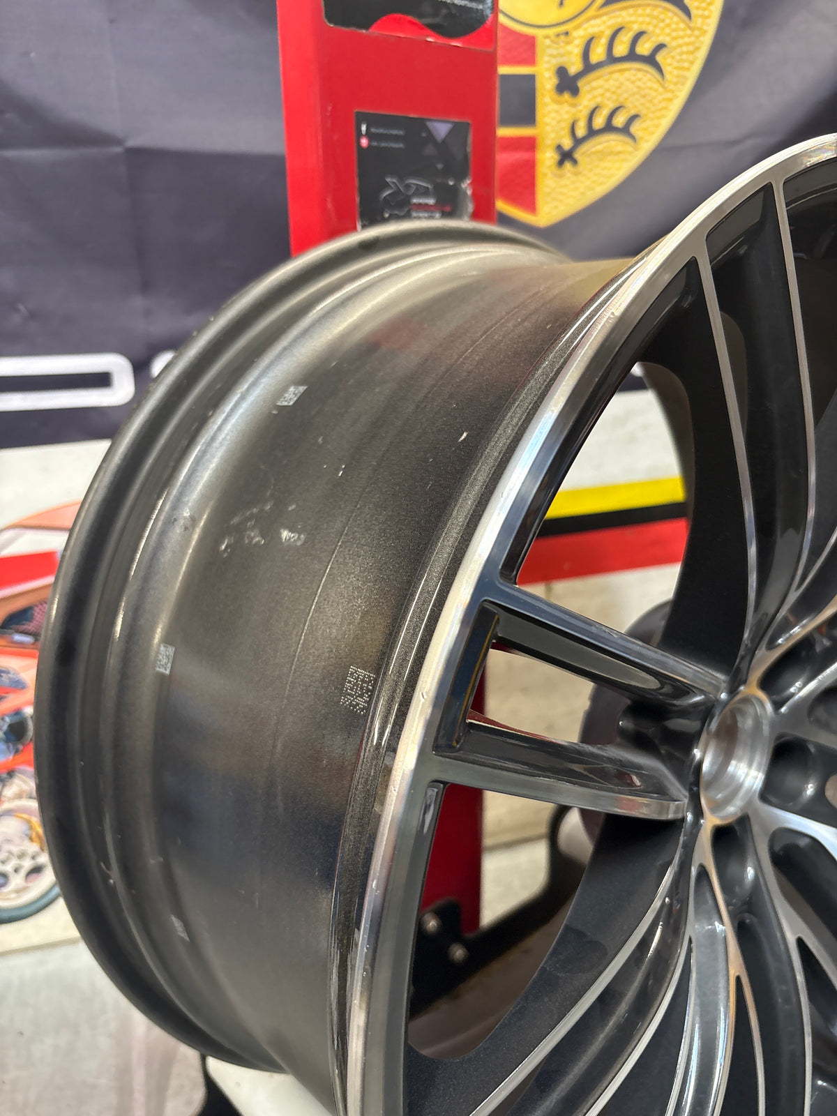 Porsche Macan Turbo rim, refurbished 95B601025DN