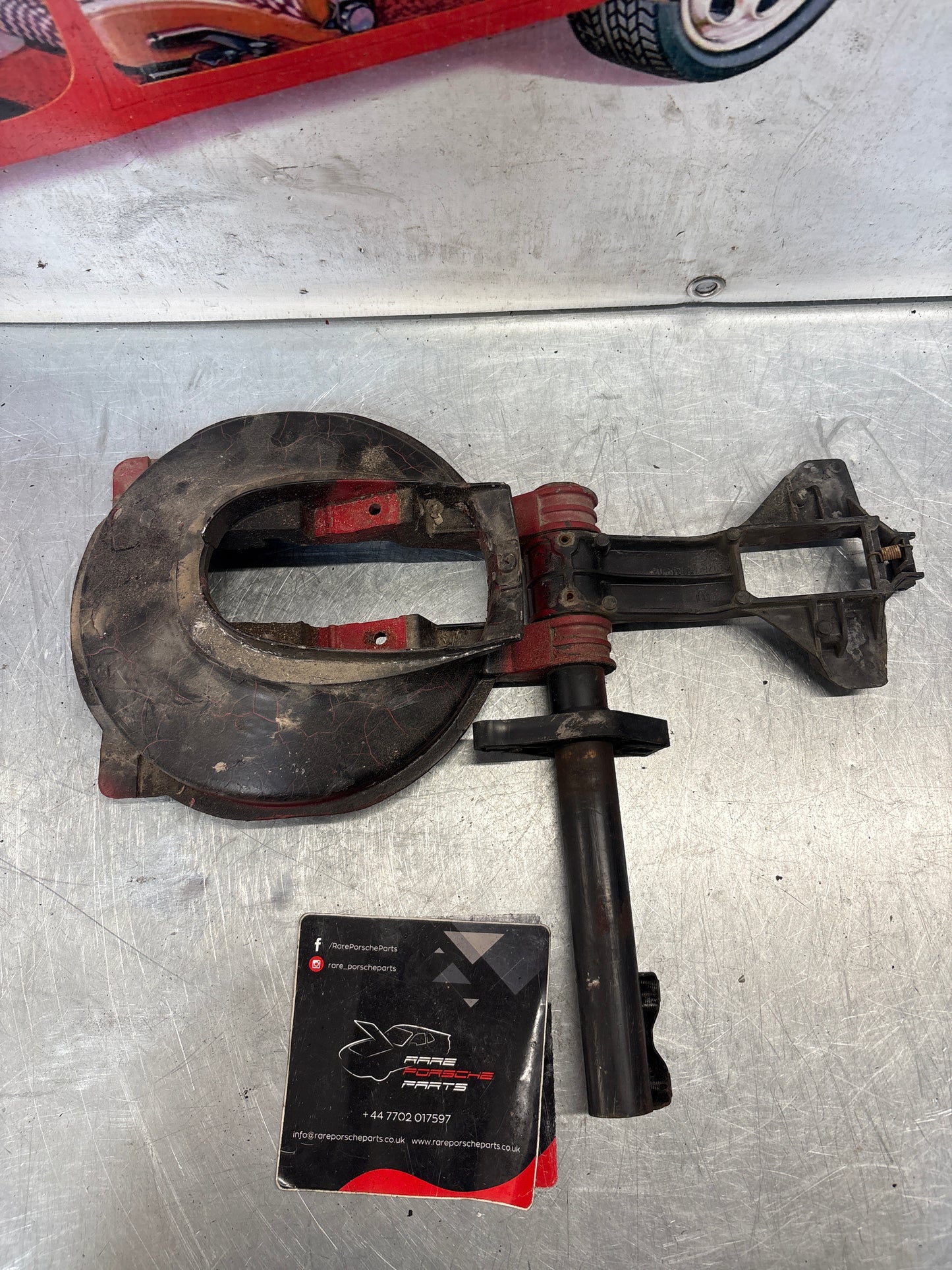 Porsche 928 right headlight swivel frame without bearing 92875024902 92875024302 used