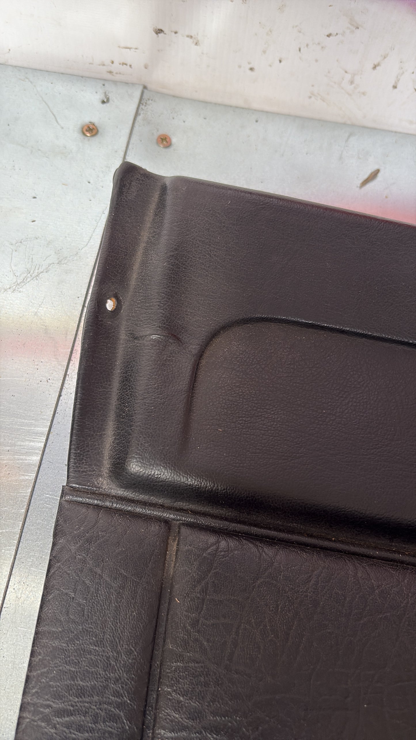 Porsche 924 / 944 Pair of early manual scripted door cards, used for spares or repair 477867012 / 477867011