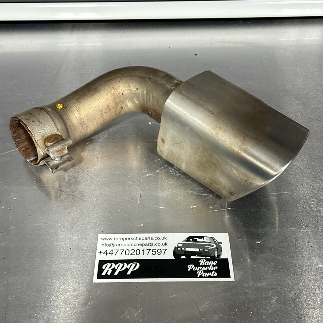 Porsche Cayenne E3 tailpipe, exhaust tip 9Y0253826D, used