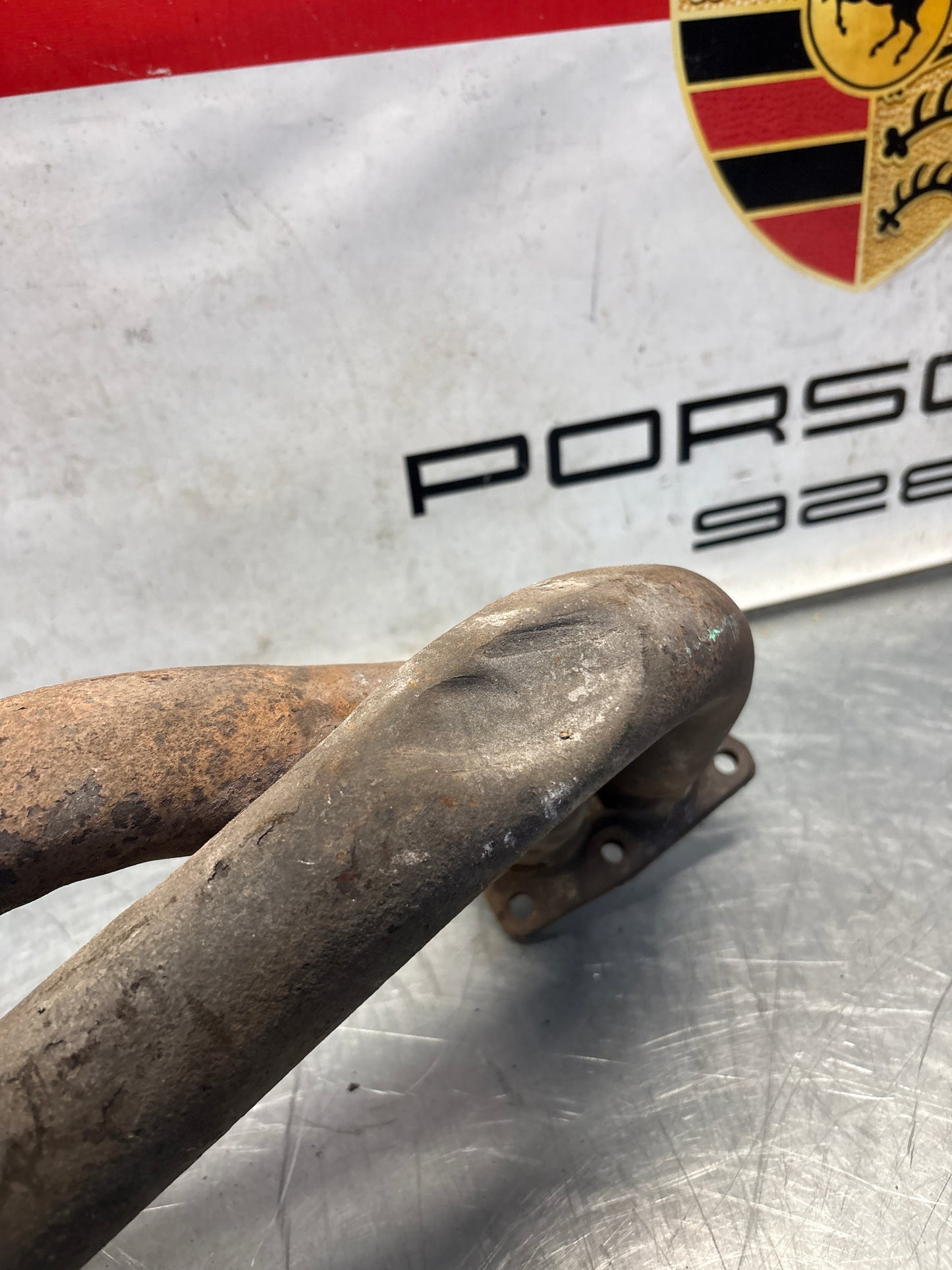 Porsche 924 exhaust pipe, used LHD only! 477253101H