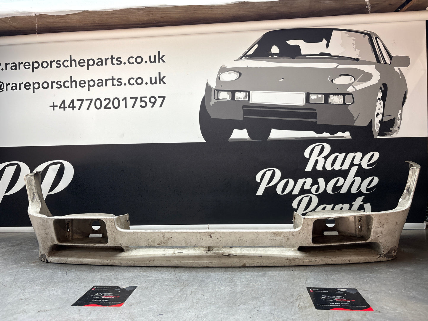 Porsche 944 Front spoiler, valance with fog light used 93150537105