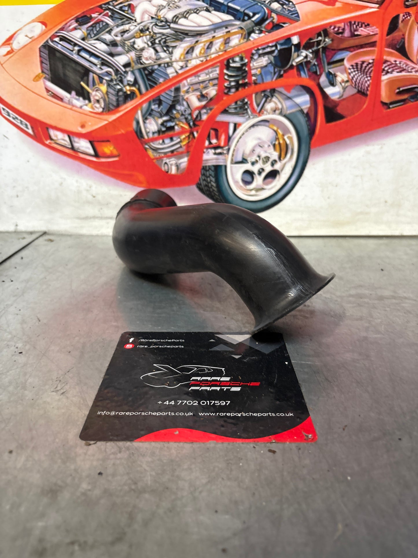 Porsche 944 airbox snorkel, used 94411022101