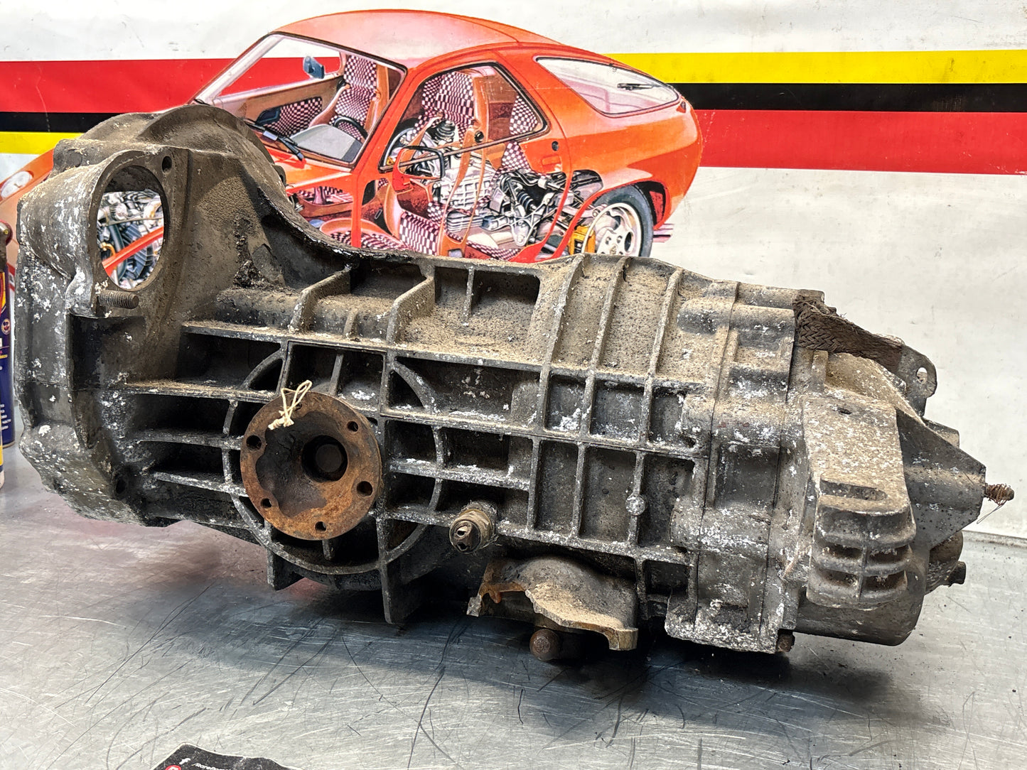 Porsche 914 transmission, used, for spares or repair unknown condition HA14023
