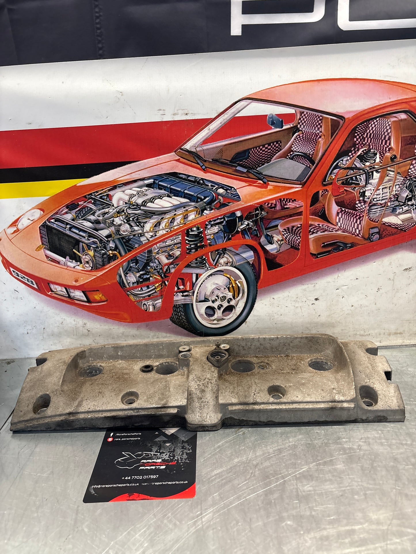 Porsche 968 cylinder head cover, used 94410446102