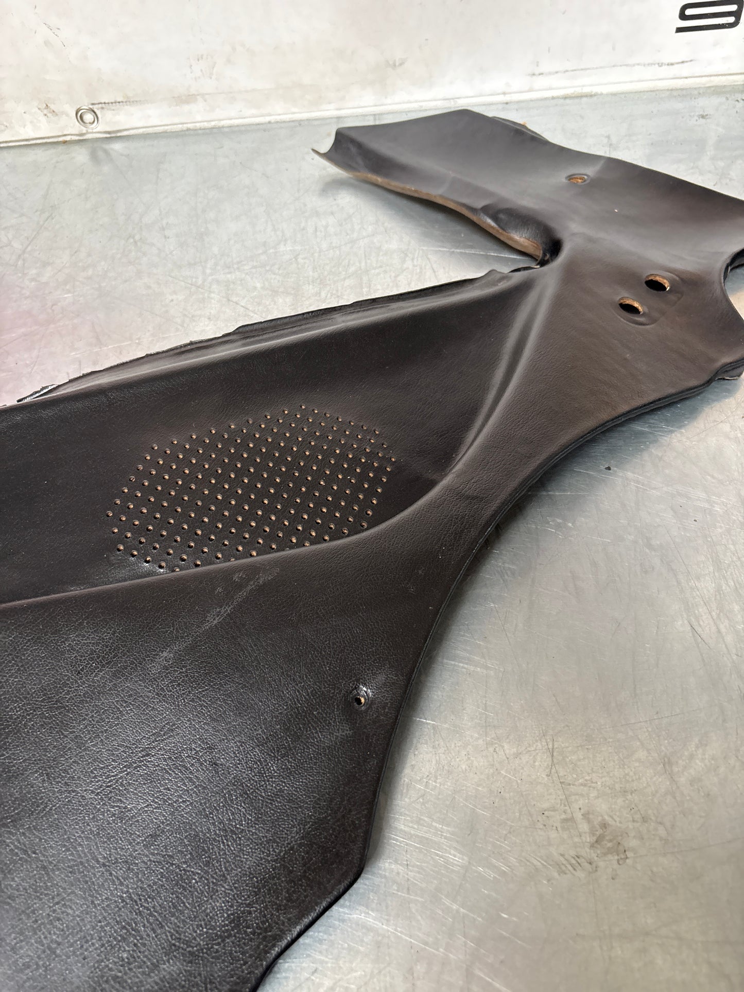 Porsche 944 924 black rear interior C Post trims/cards. Quarter panel trim used 94455502101 94455502201