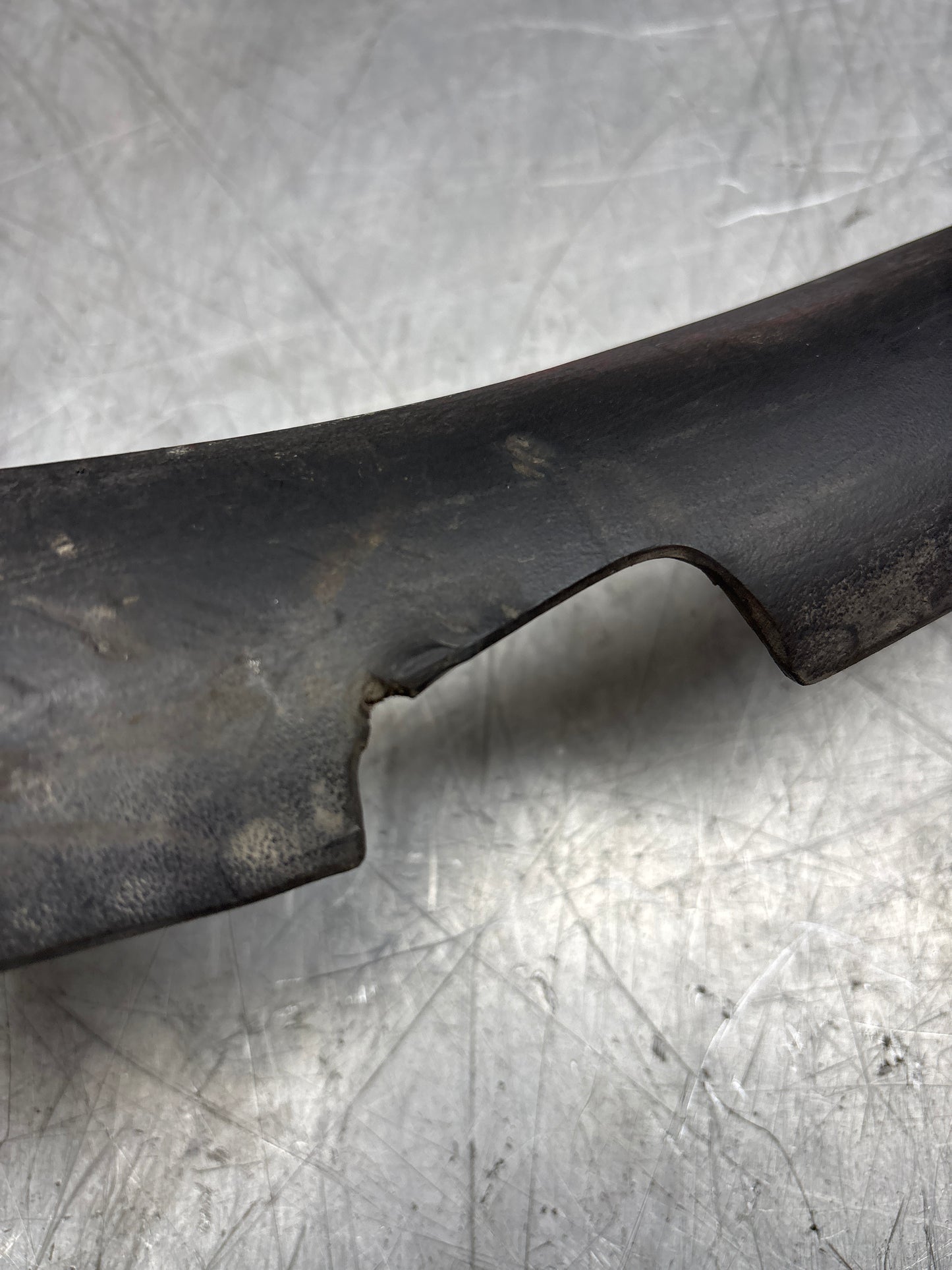 Porsche 944 lower door sill trim molding right side, spares or repair 9515591600