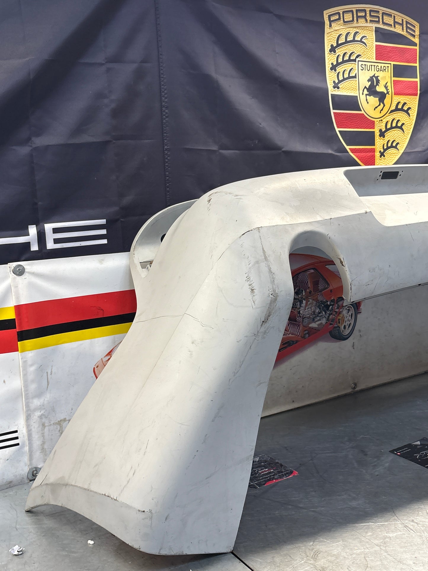 Porsche 968 rear bumper, used 95150512300