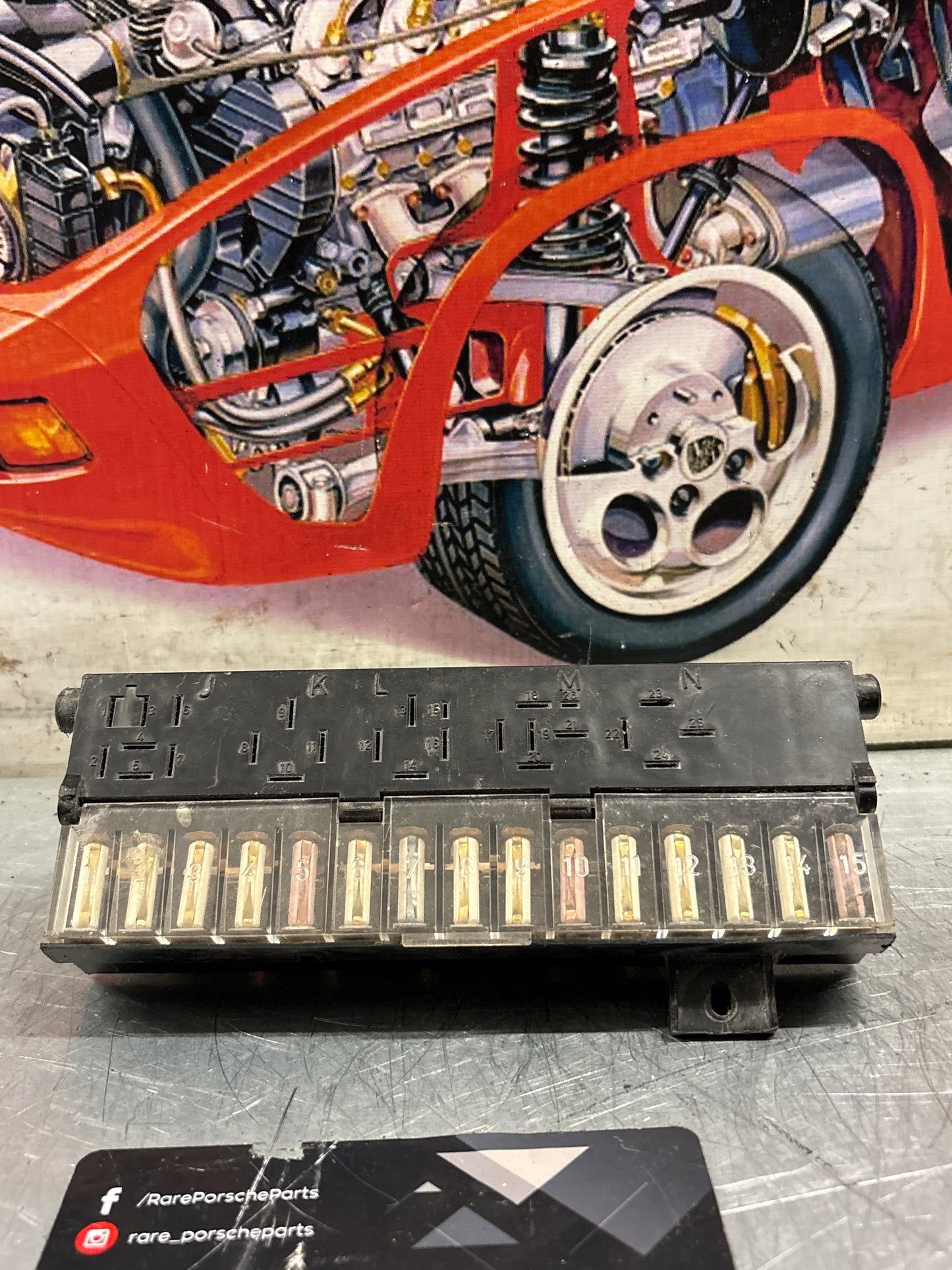 Porsche 924 944 (1979-1989) Fuse Box 477941813 used