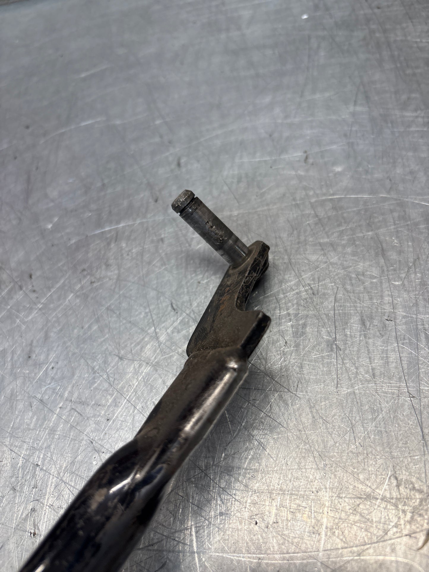 Porsche 924 dog leg gear shaft rod, used 477711106