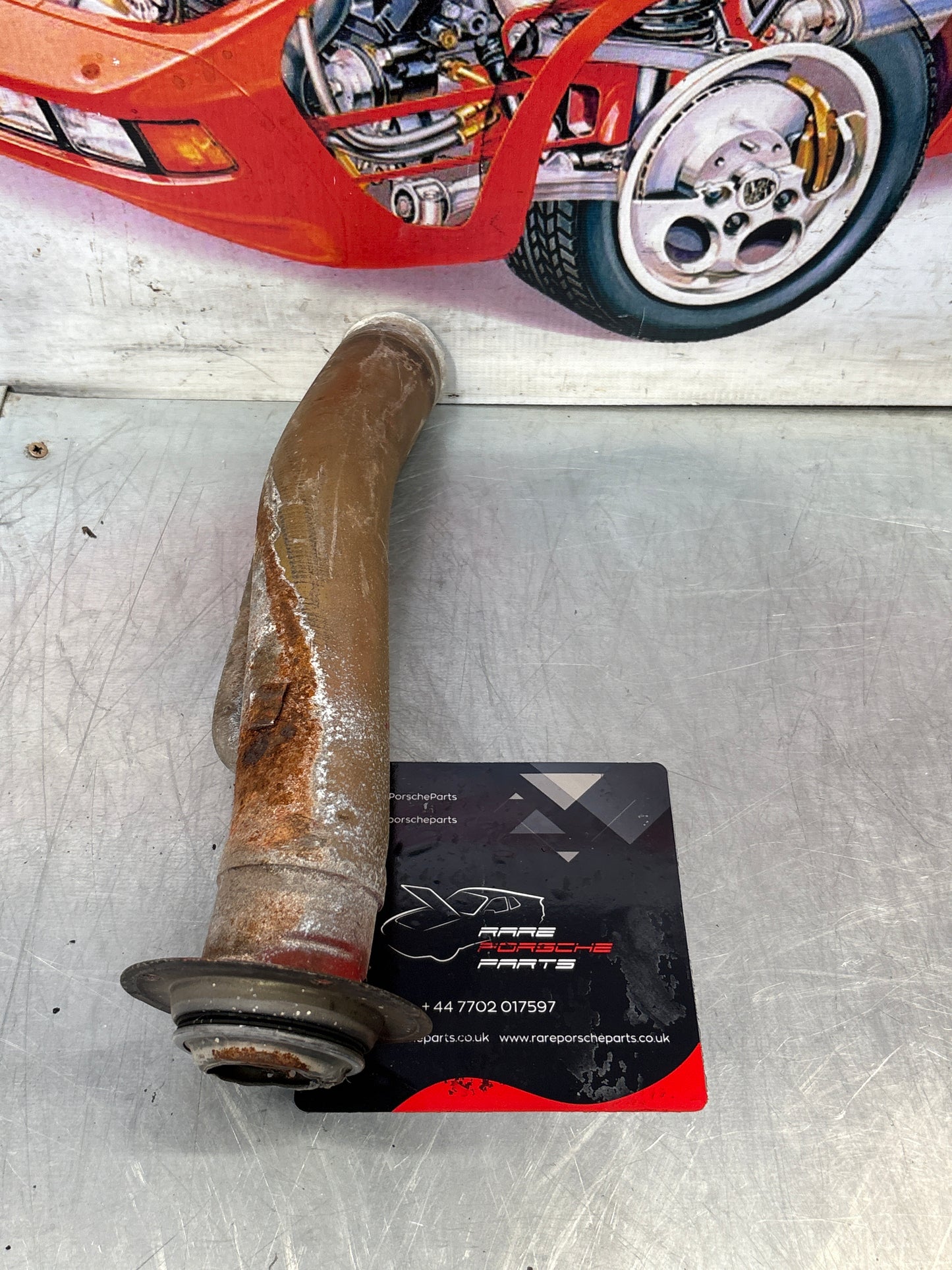 Porsche 924 76-79 fuel filler neck, 477201129B C used