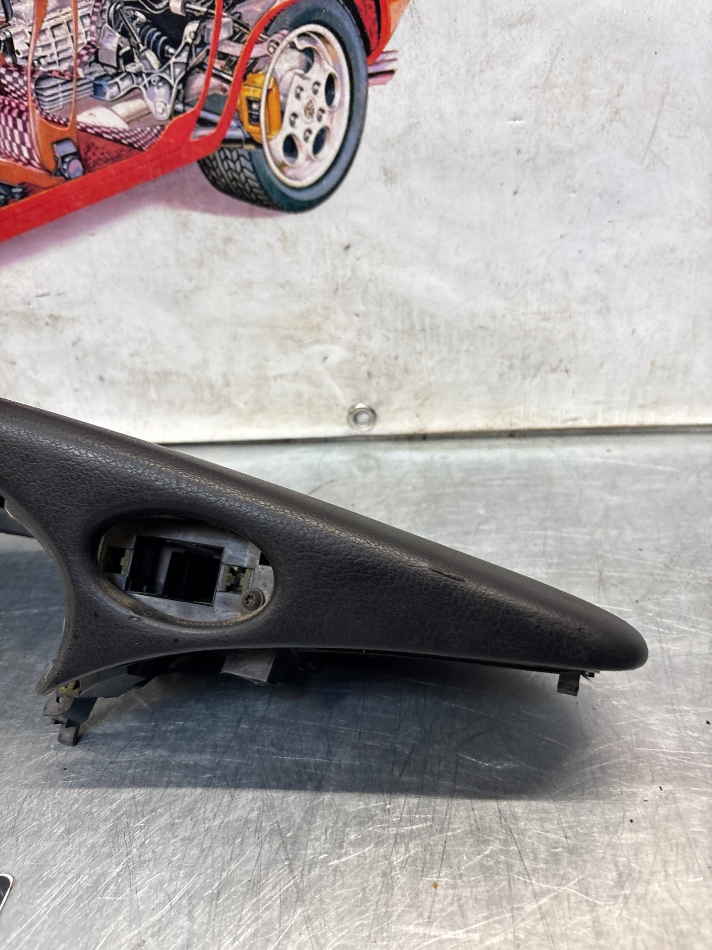 Porsche 911 996 dasboard cluster trim, used, black 99655205902