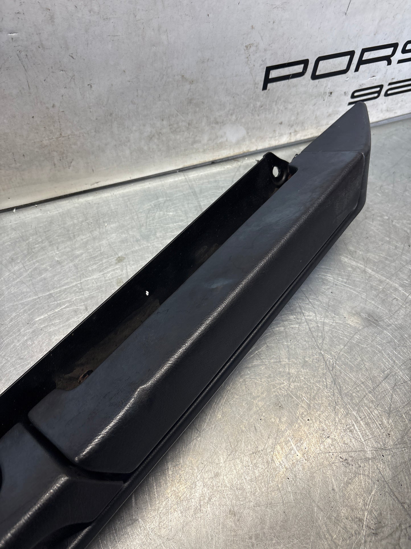 Porsche 928 dark green door armrest, right, off side, 92855510203, used