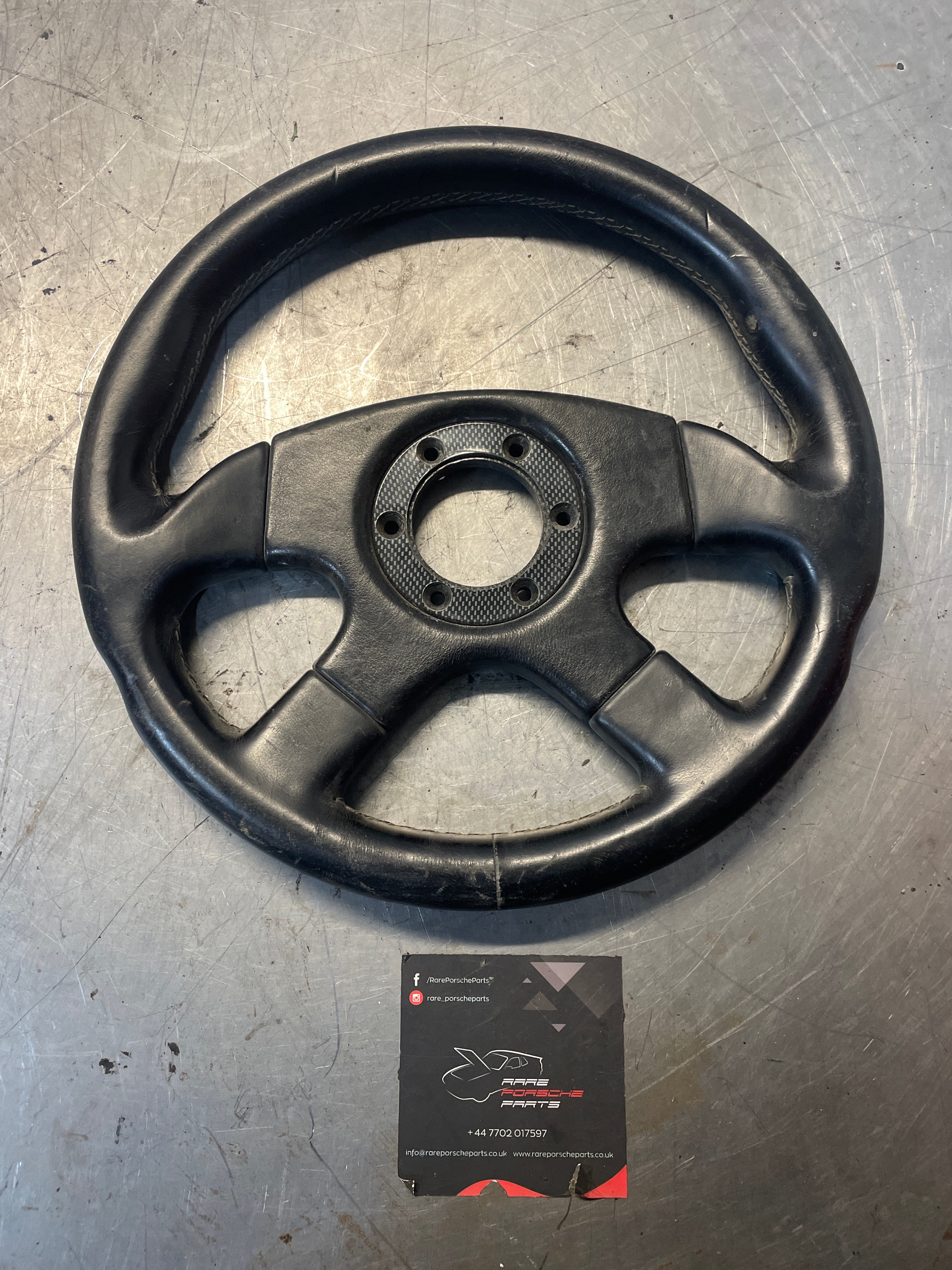 Raid 15 steering wheel, used KBA70171 – Rare Porsche Parts