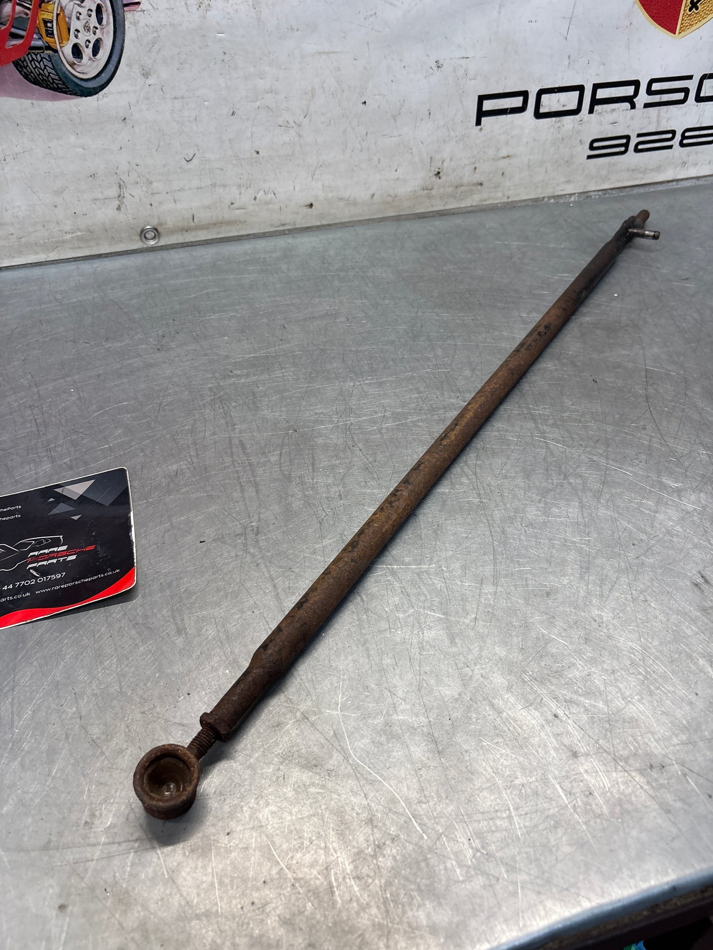 Porsche 924 dog leg gear shaft rod, used 477711154