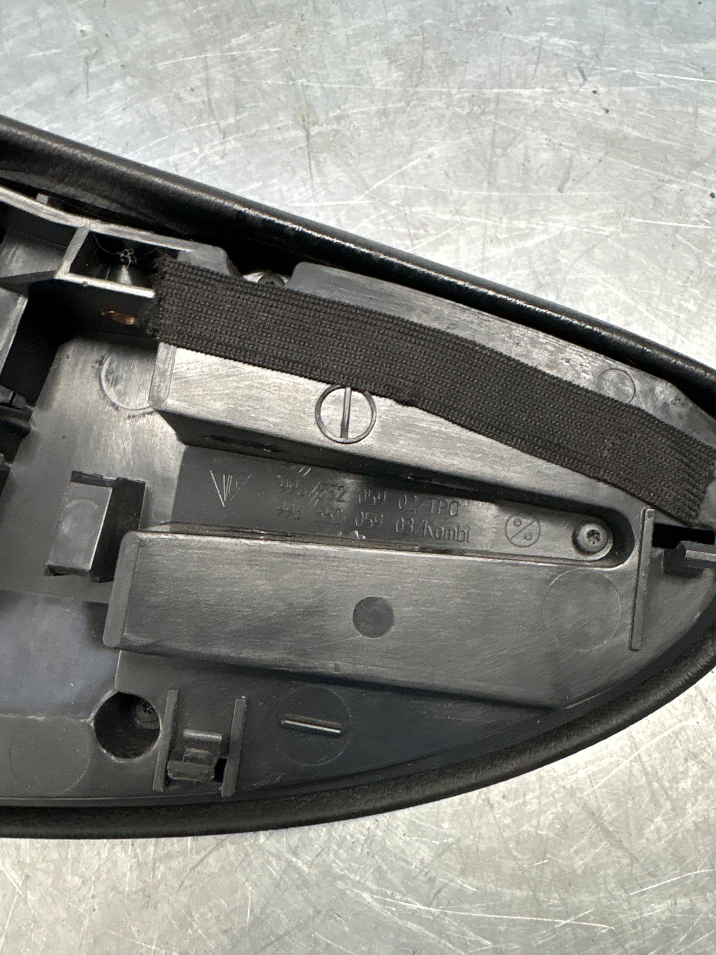 Porsche 911 996 dasboard cluster trim, used, black 99655205902