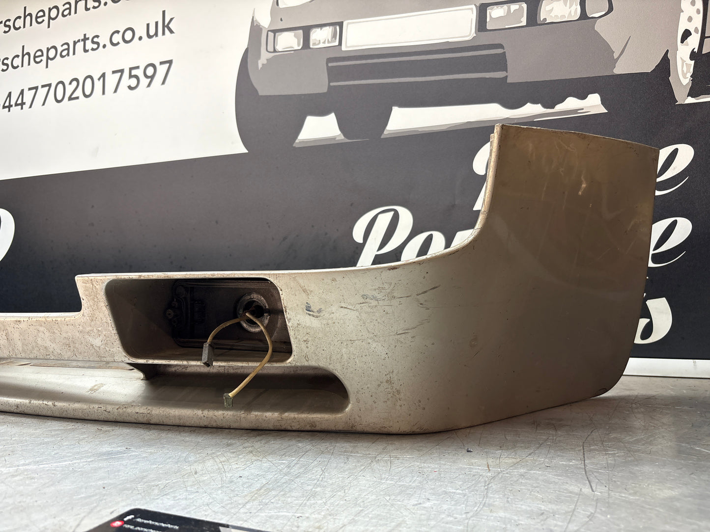 Porsche 944 Front spoiler, valance with fog light used 93150537105