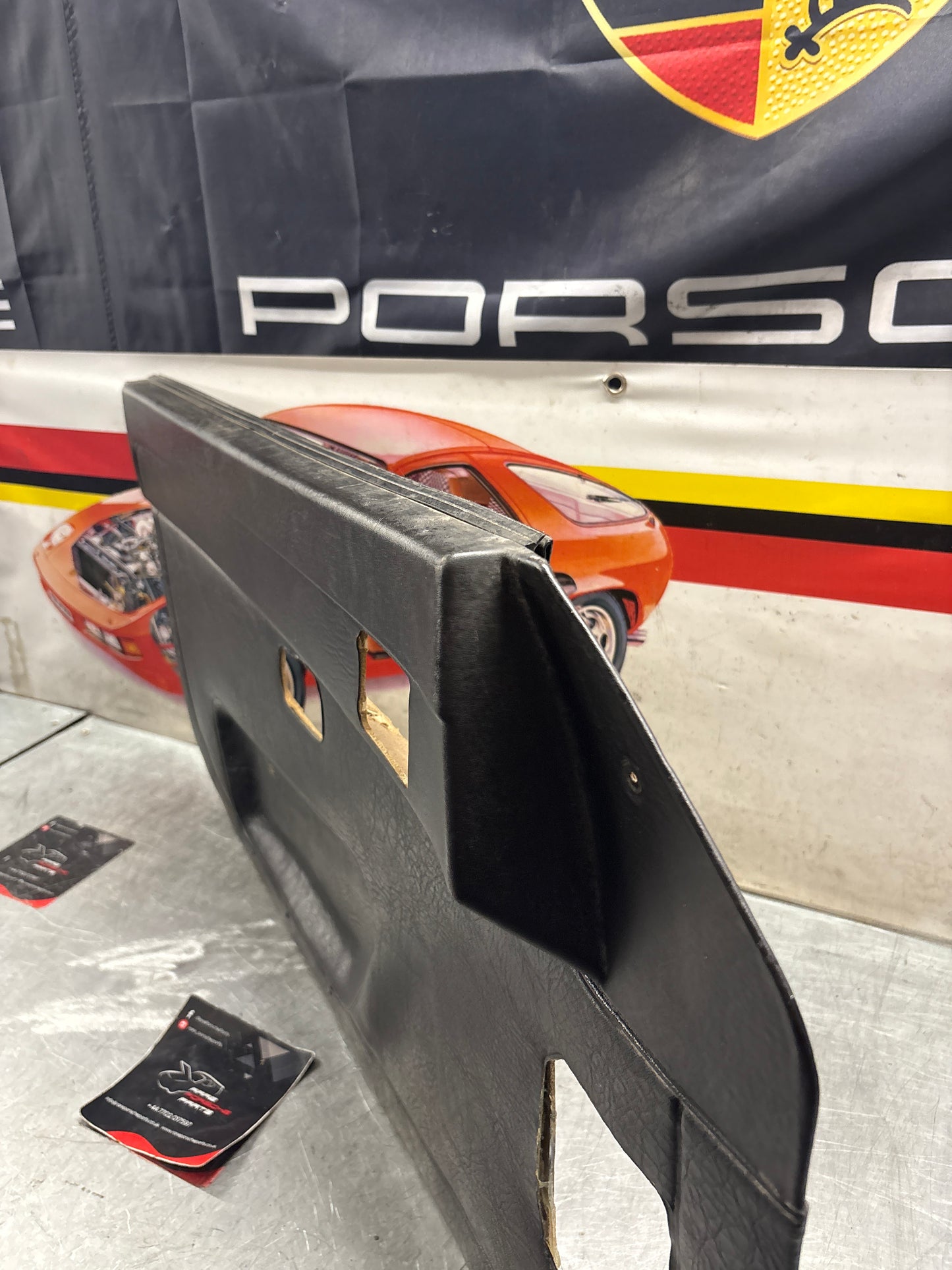 Porsche 924 / 944 left electric door card, LHD, used 477867011