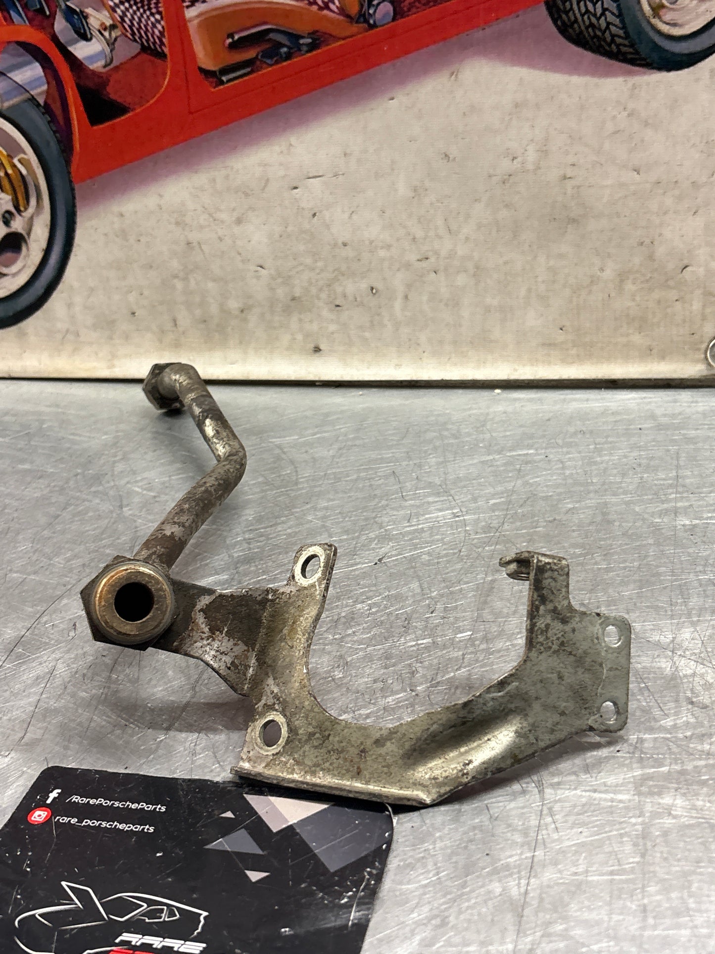 Porsche 928 Air valve pipe, used 92811314605