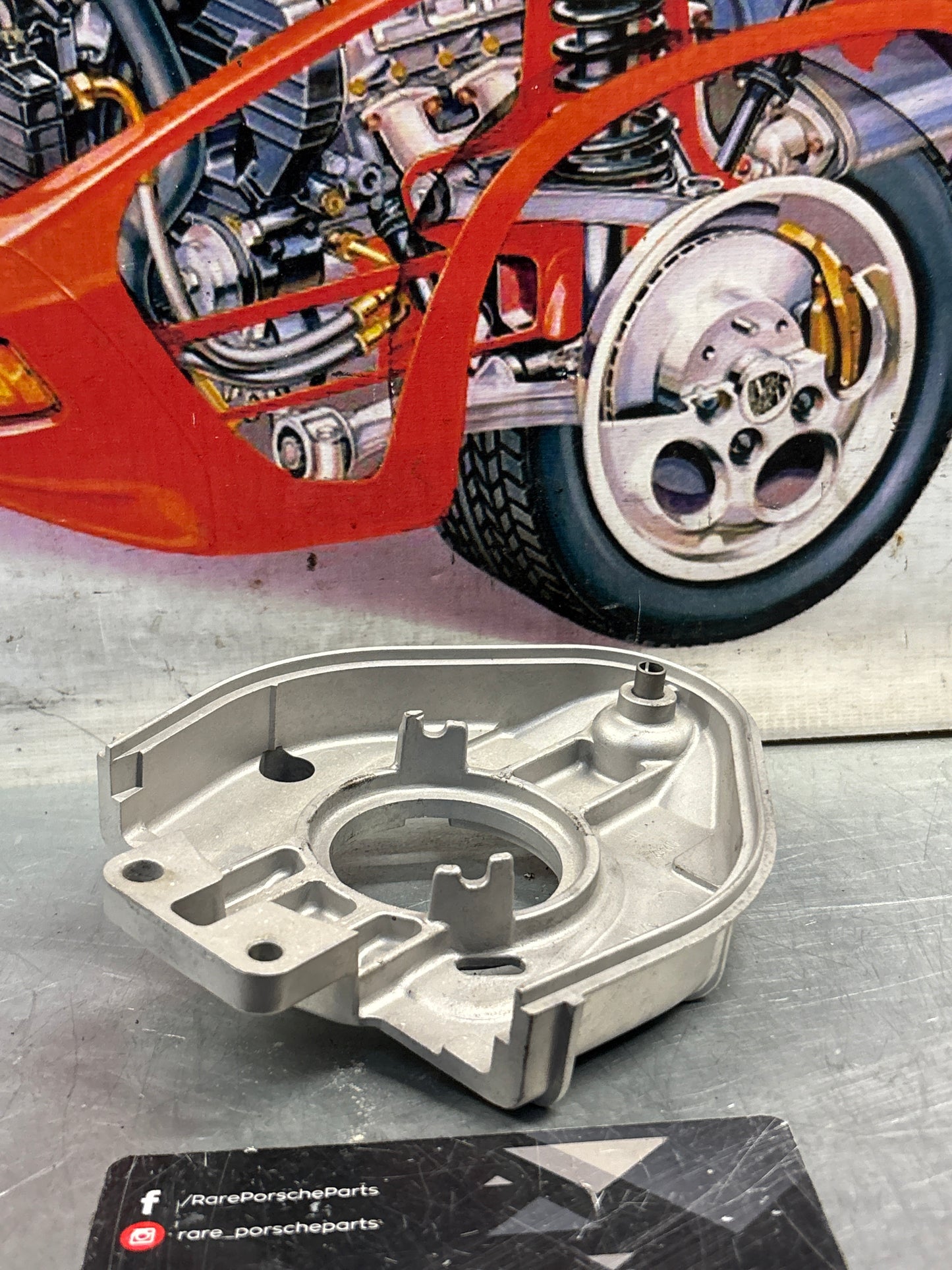 Porsche 924 944 Camshaft Timing Gear Cover 9441051291R used