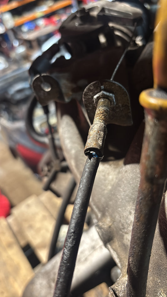 Porsche 924S 944 throttle cable