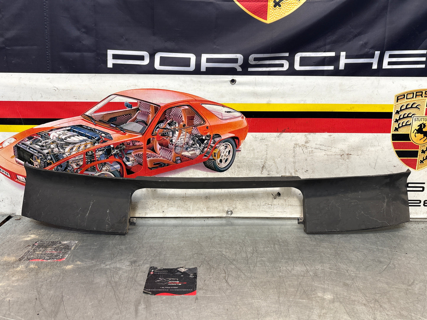 Porsche 924 Lower front valance, used, 94450303501 very nice condition