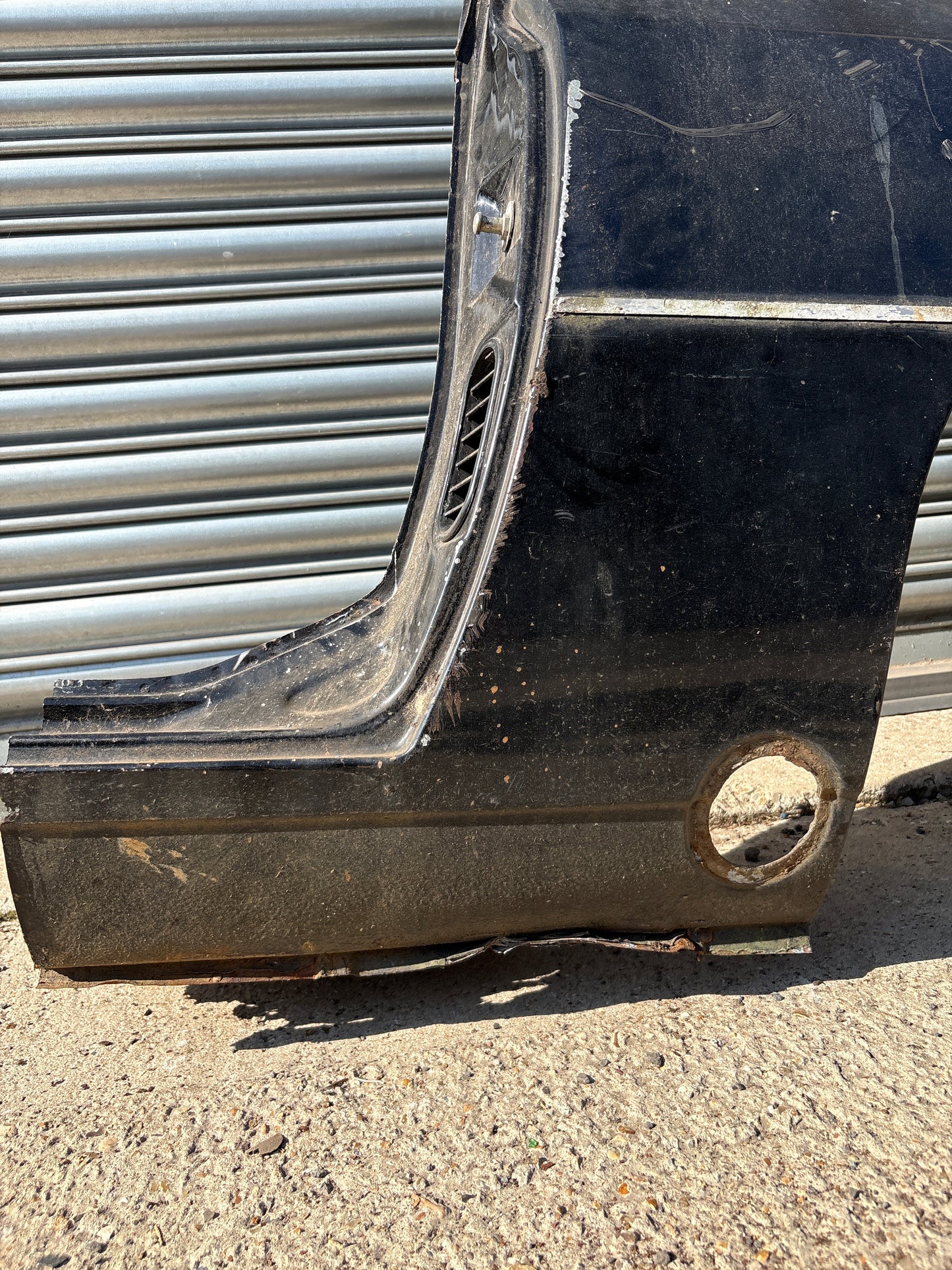 Porsche 924 rear left fender.