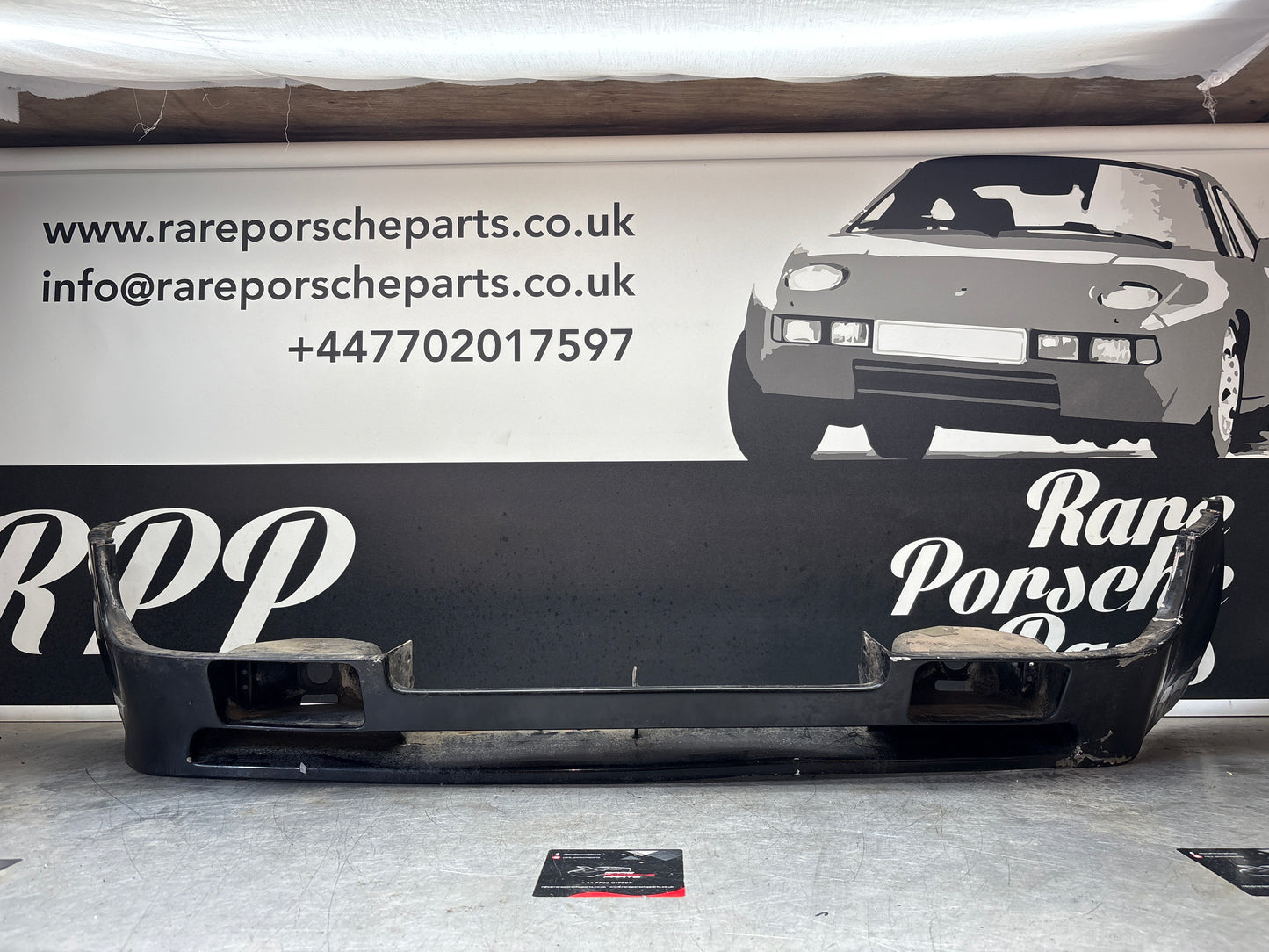 Porsche 944 Front spoiler, valance with fog light used 93150537105