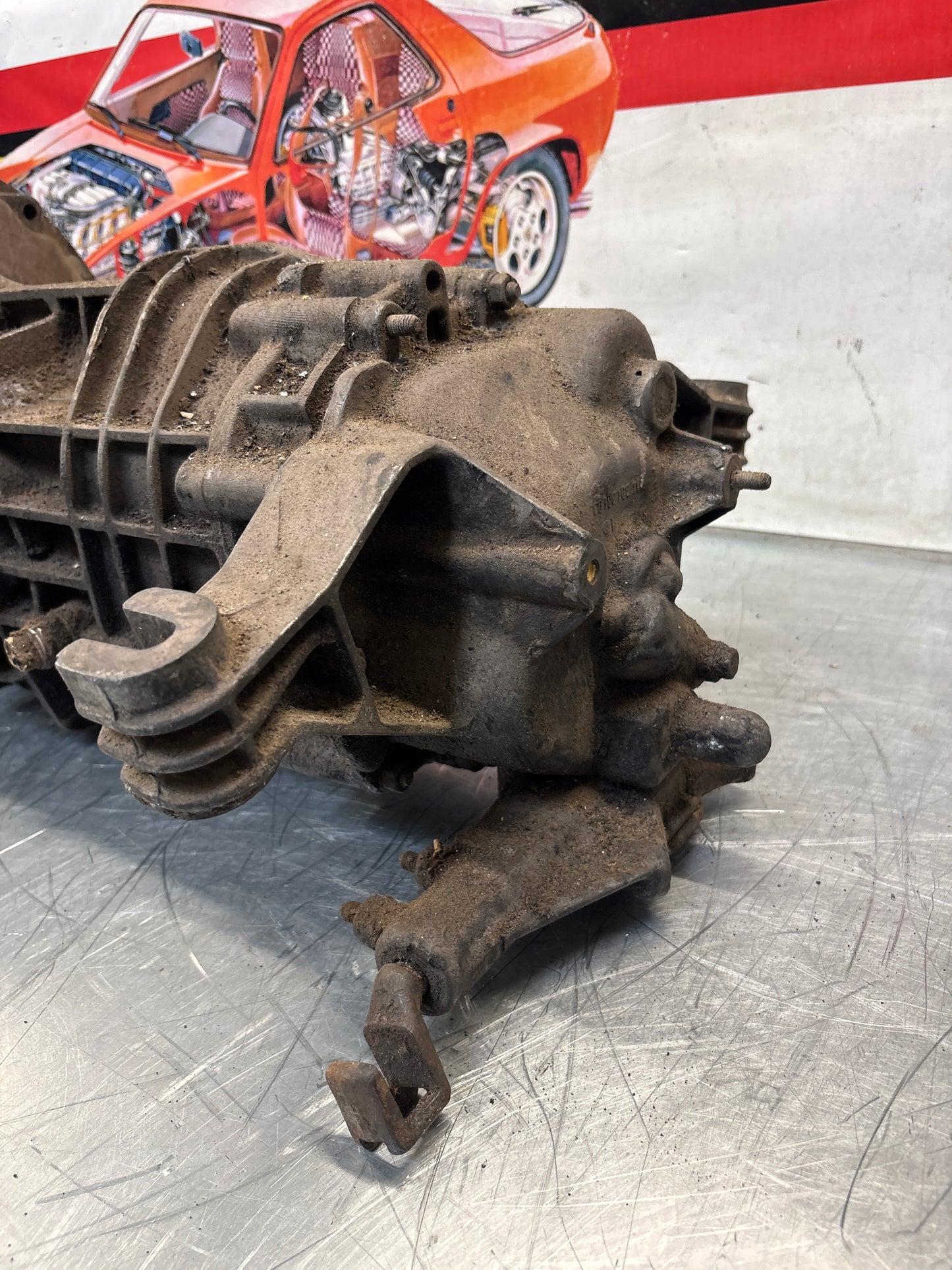 Porsche 914 transmission, used, for spares or repair unknown condition HA0051114