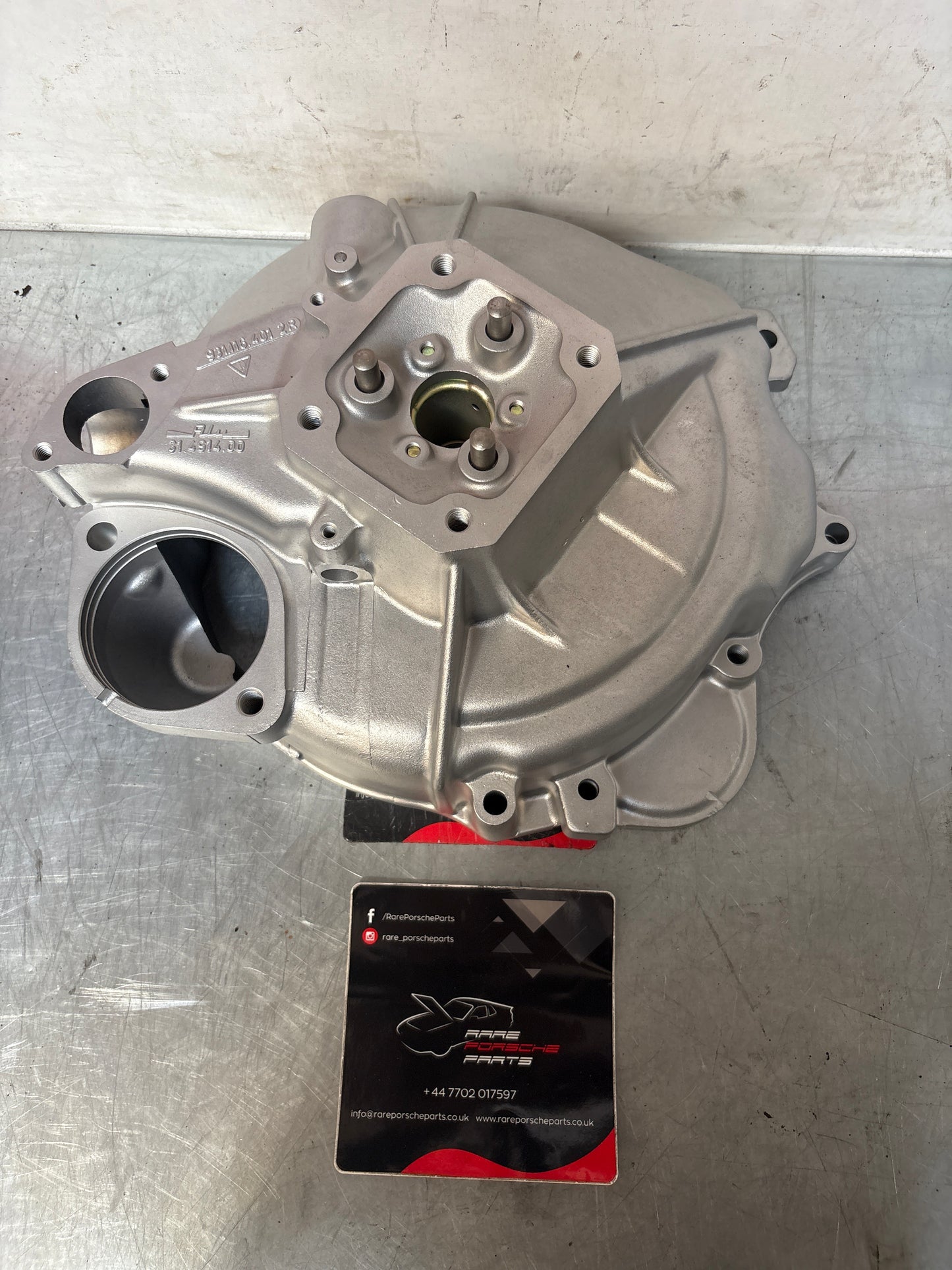 Porsche 924 Turbo bell housing, refurbished 9311164012R