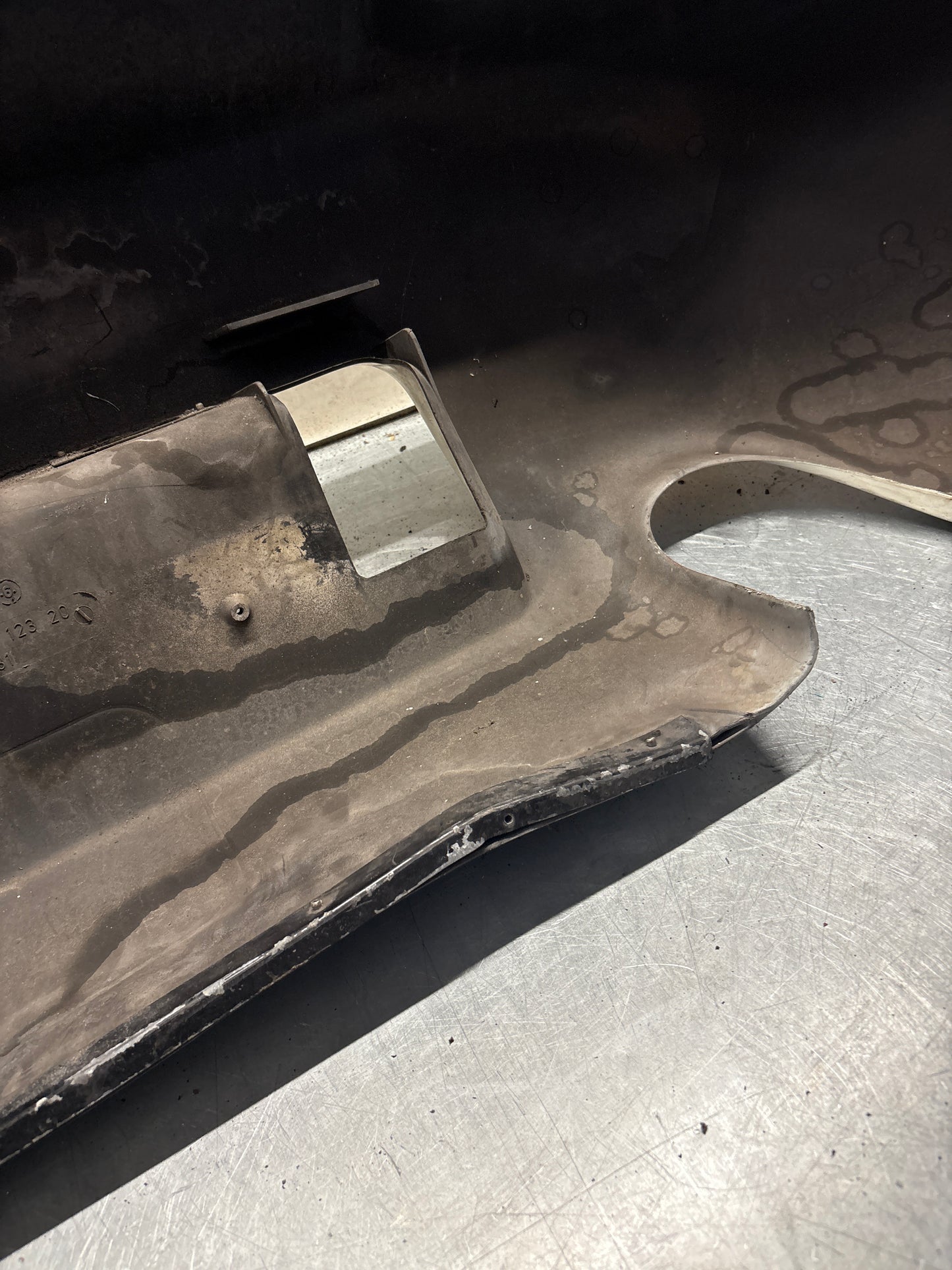 Porsche 928 S/S4 rear bumper, used 92850512320