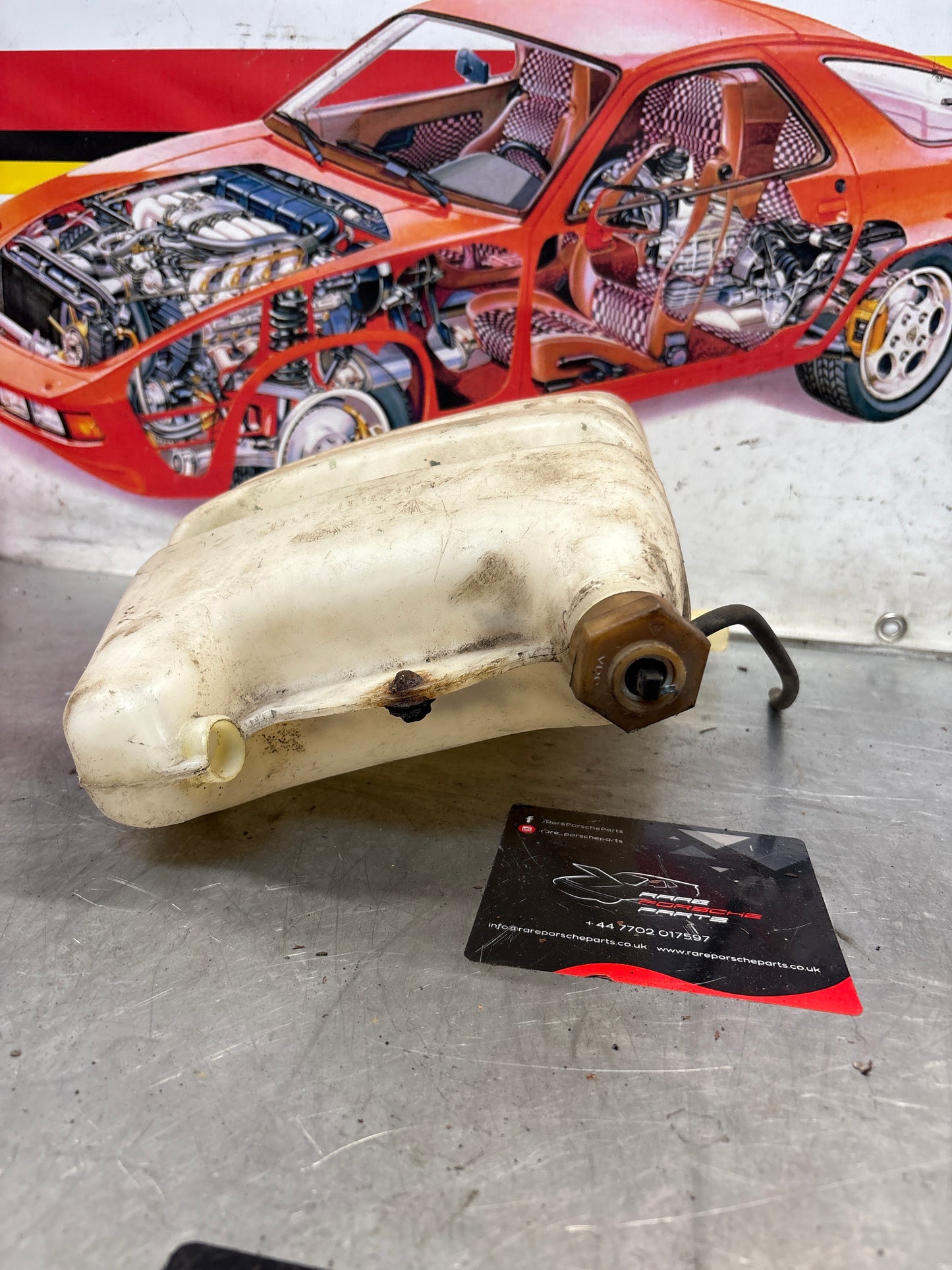 Porsche 928  Windshield Washer Reservoir, used 92862807501