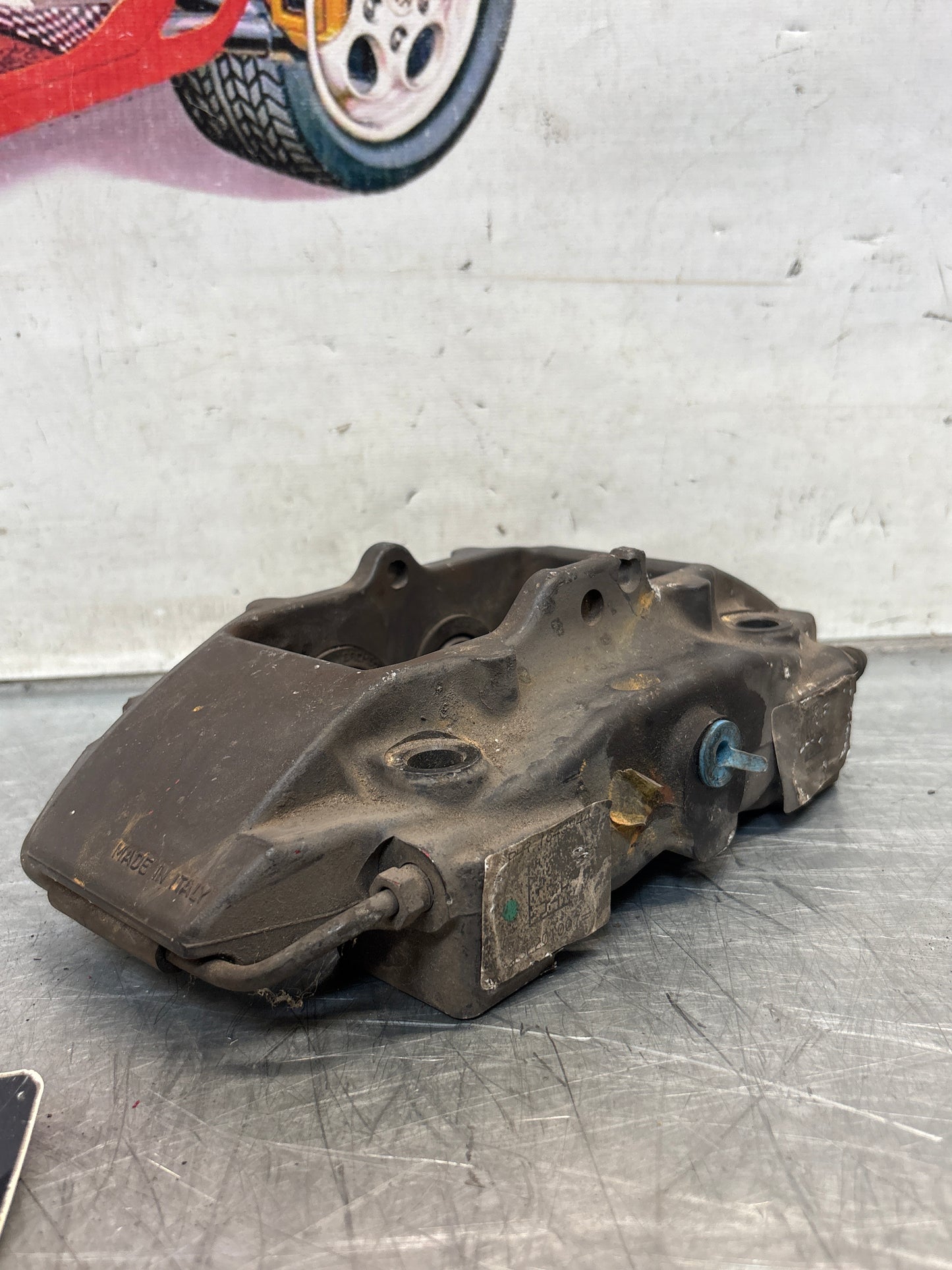 Porsche 996 997 986 987 Driver side Rear Brake Caliper Brembo, used 996352422