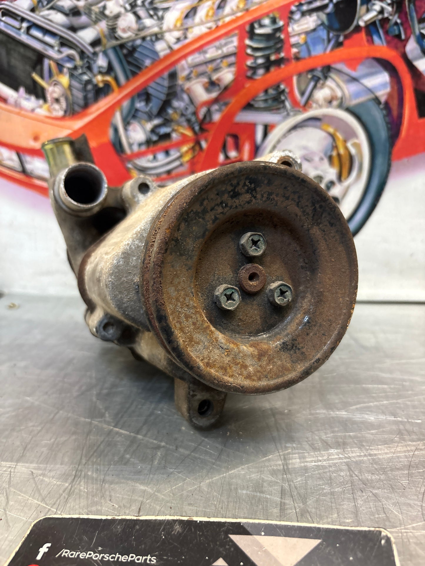 Porsche 928 air pump, used 92811310904