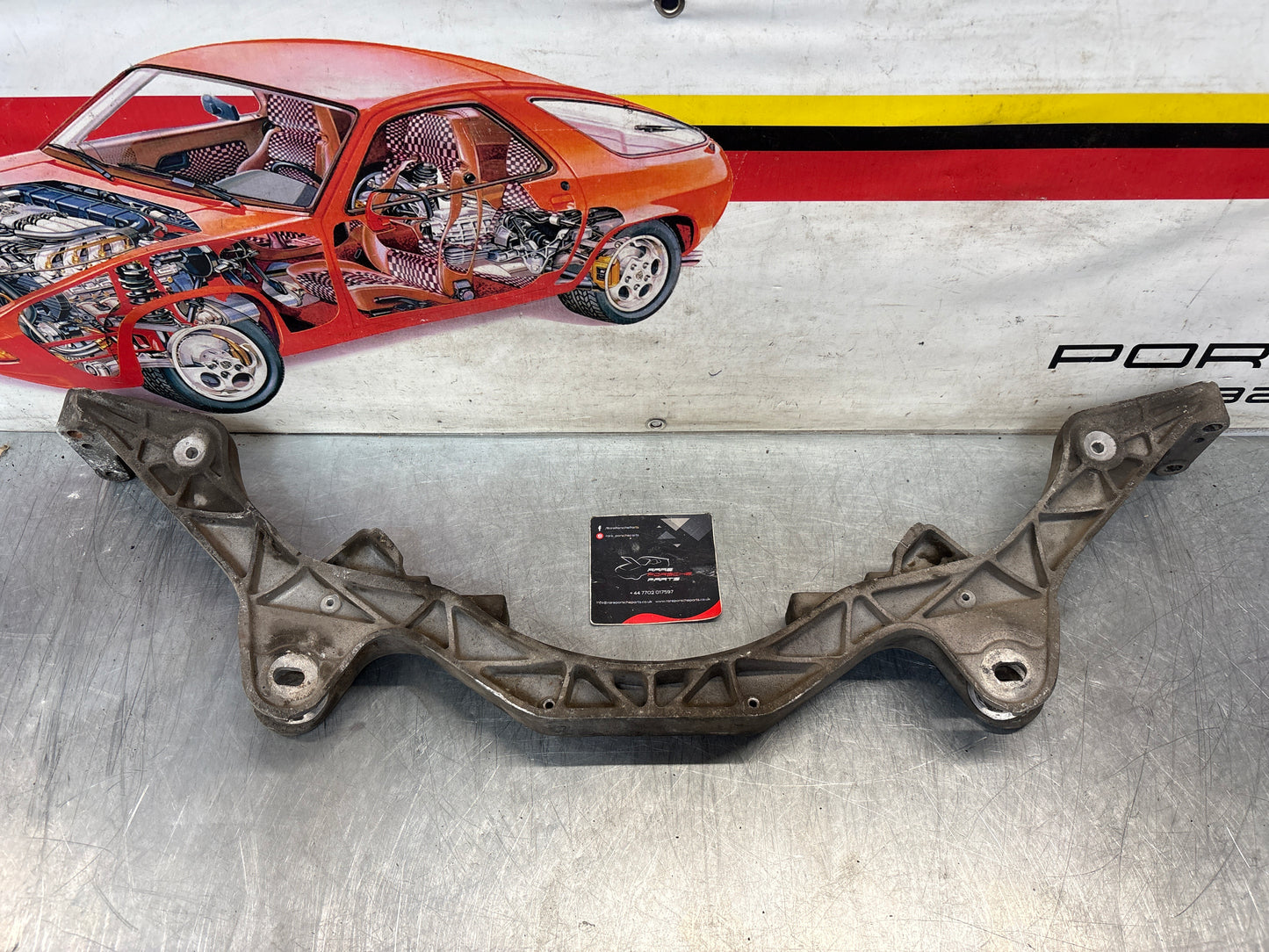Porsche 928 rear gearbox subframe, used 92833113113
