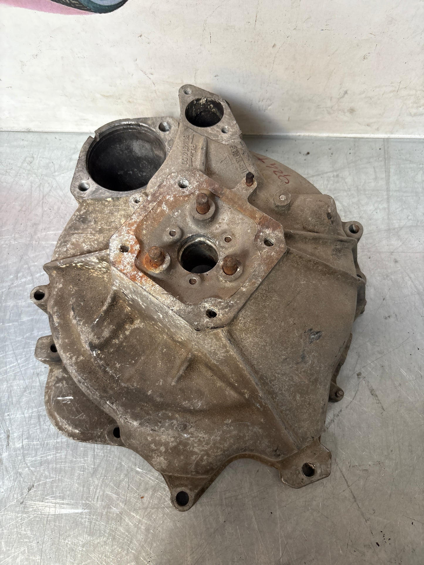 Porsche 924 Turbo bell housing, used 9311164015R
