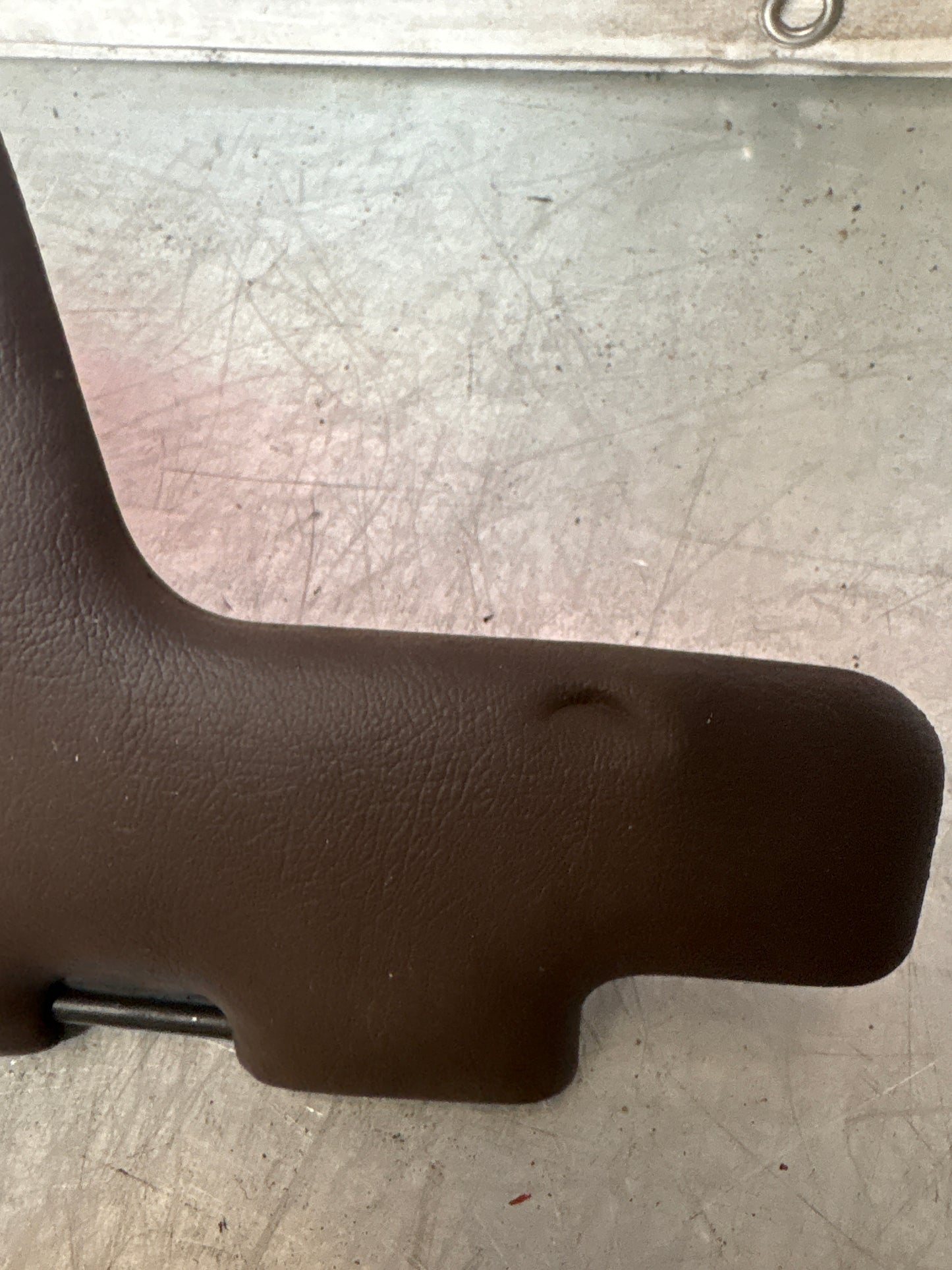 Porsche 944 left sun visor with mirror, Brown, used 94473103101