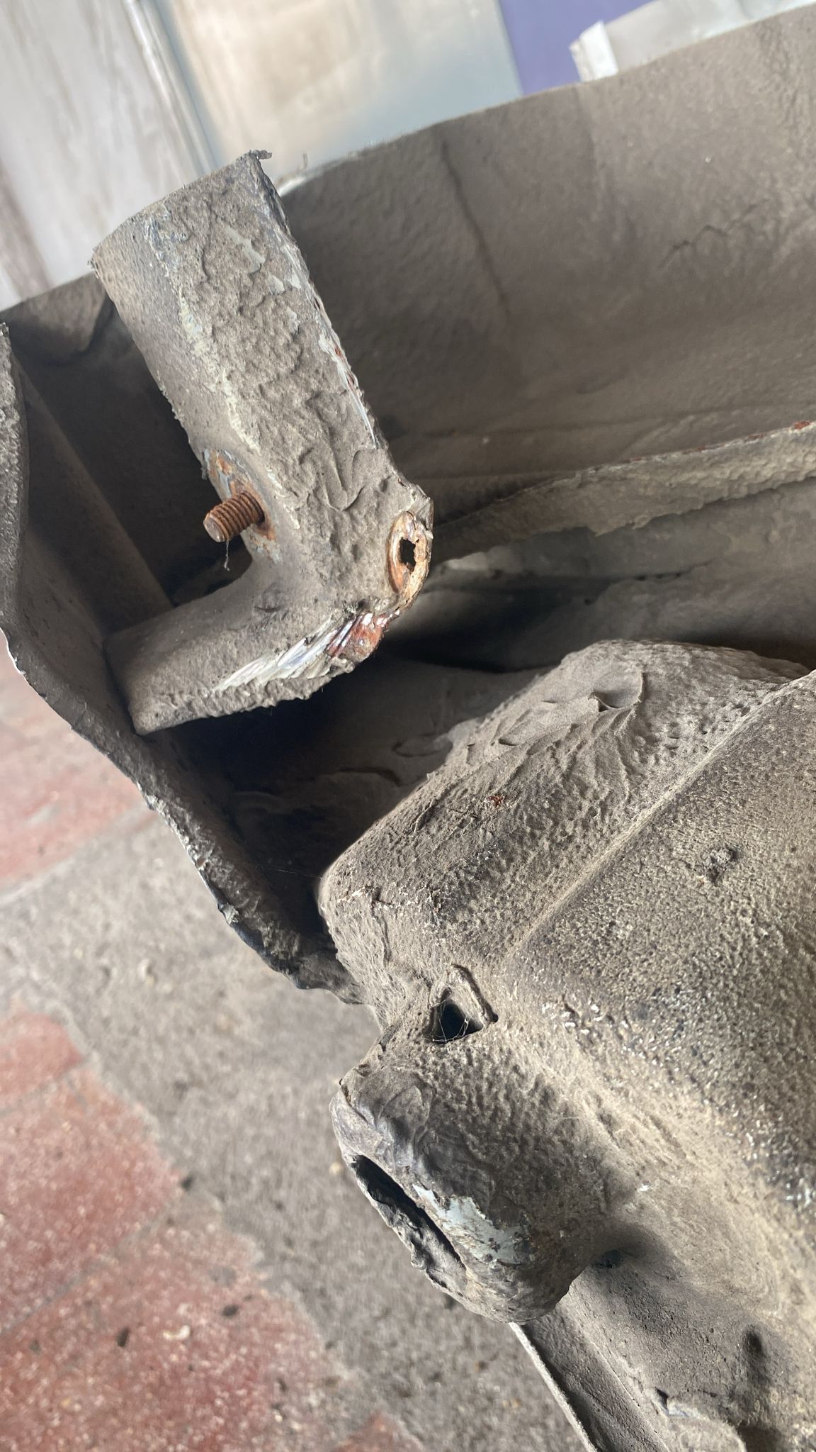 Porsche 944 left side cut, rear fender 94450390303,