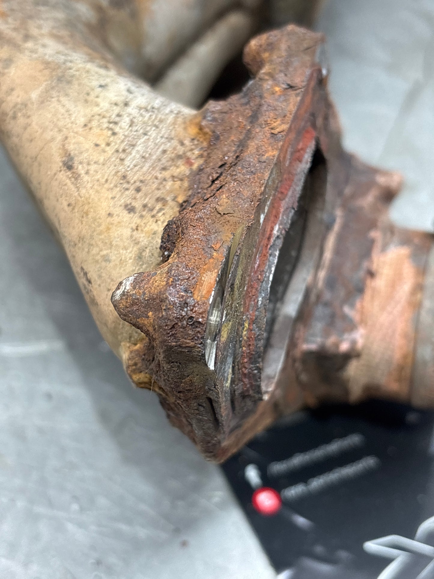 Porsche 911 930 exhaust muffler, 93011118303, spares or repair