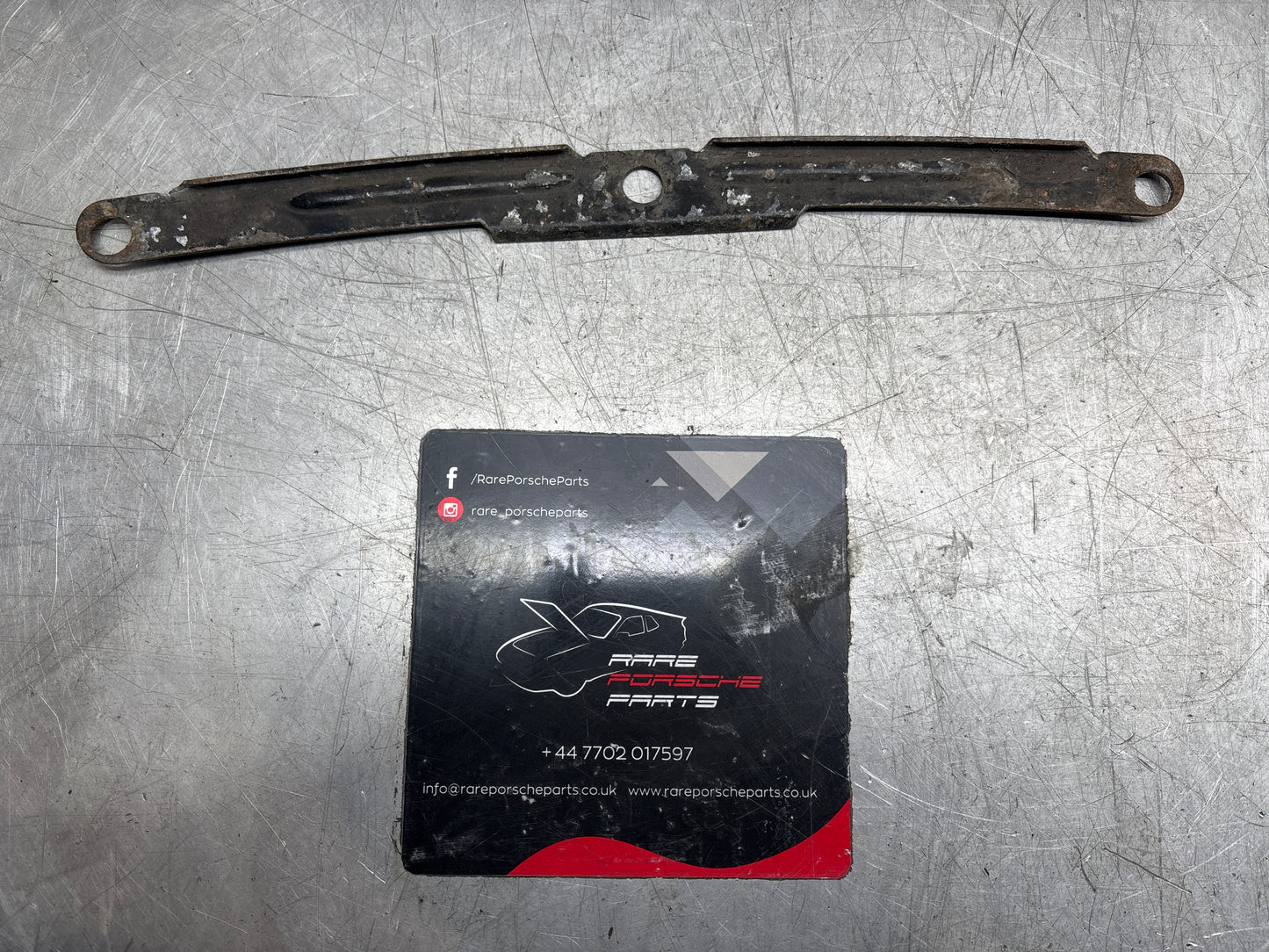 Porsche 944 wing to front valance attachment strip 85.5- 94450351300, used