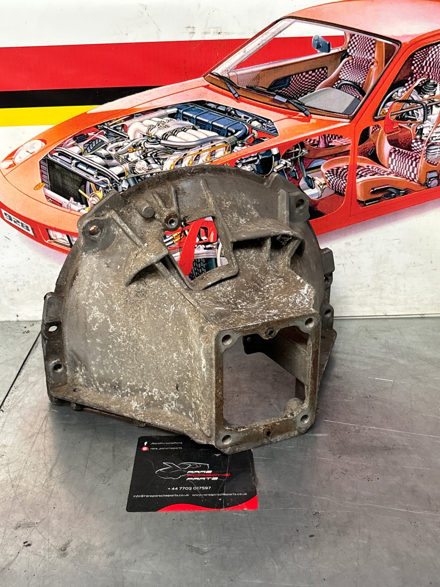 Porsche 928 Engine Drivetrain Bell Housing 928116401