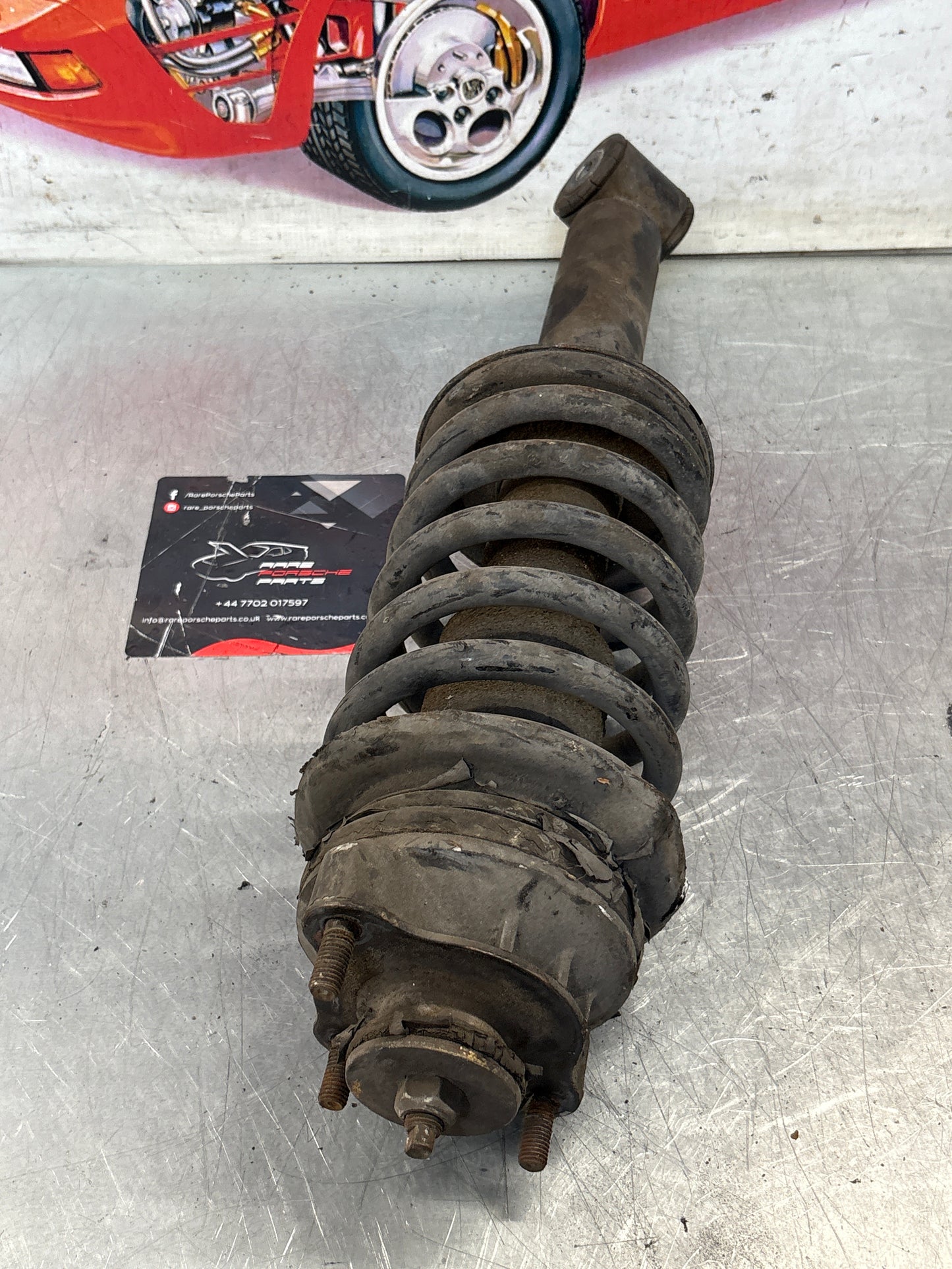 Porsche 928 front shock absorber, used 92834305504