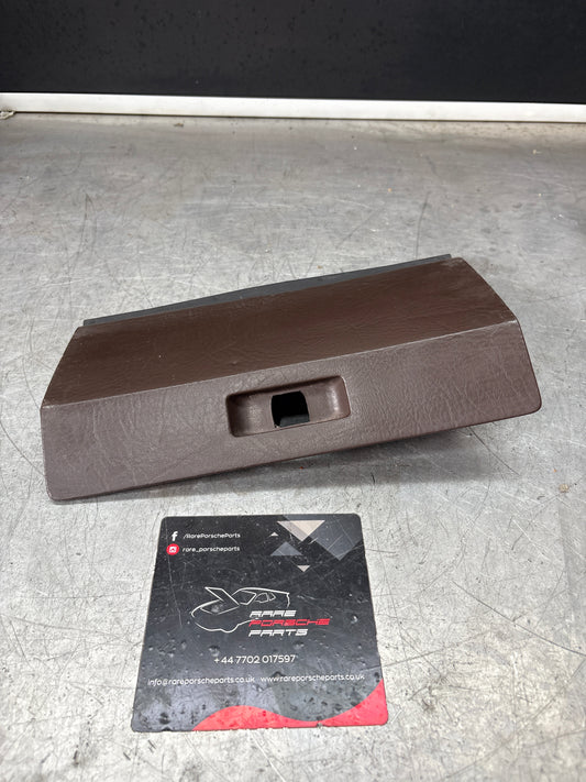 Porsche 924 944 brown glovebox lid, used 477857123