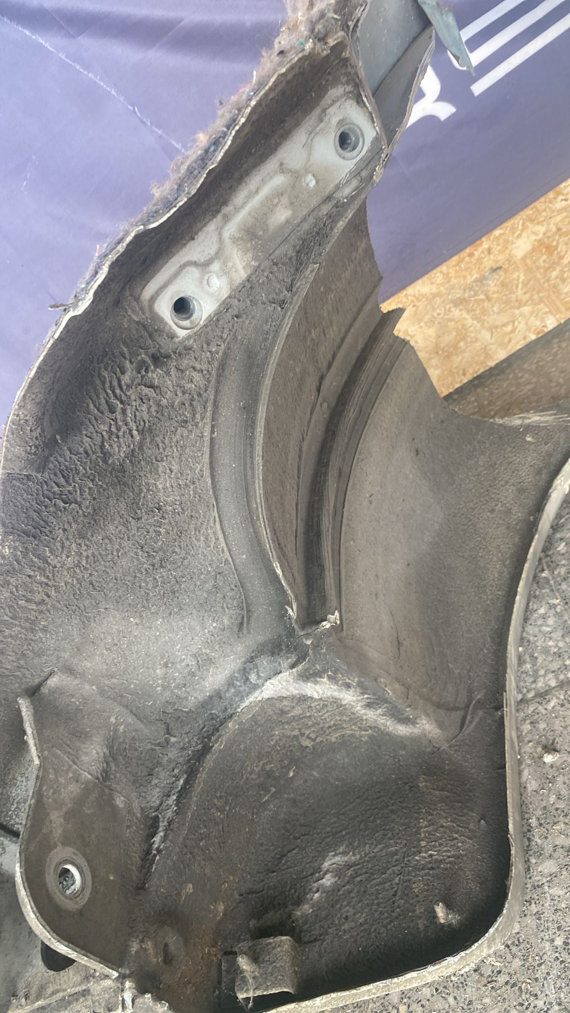 Porsche 944 right sill section cut 94450361200